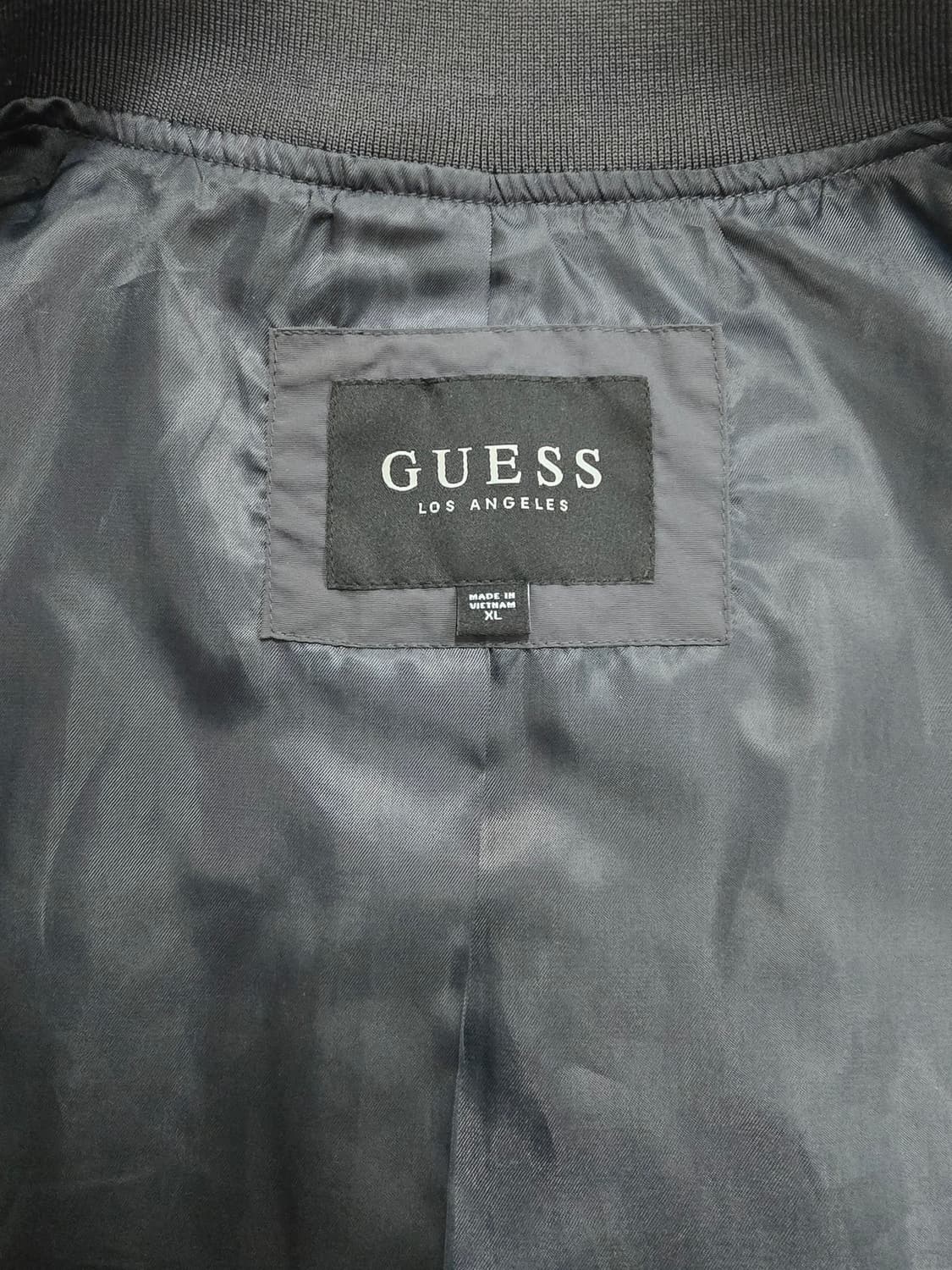 게스 블랙 봄버 자켓 상품이미지8