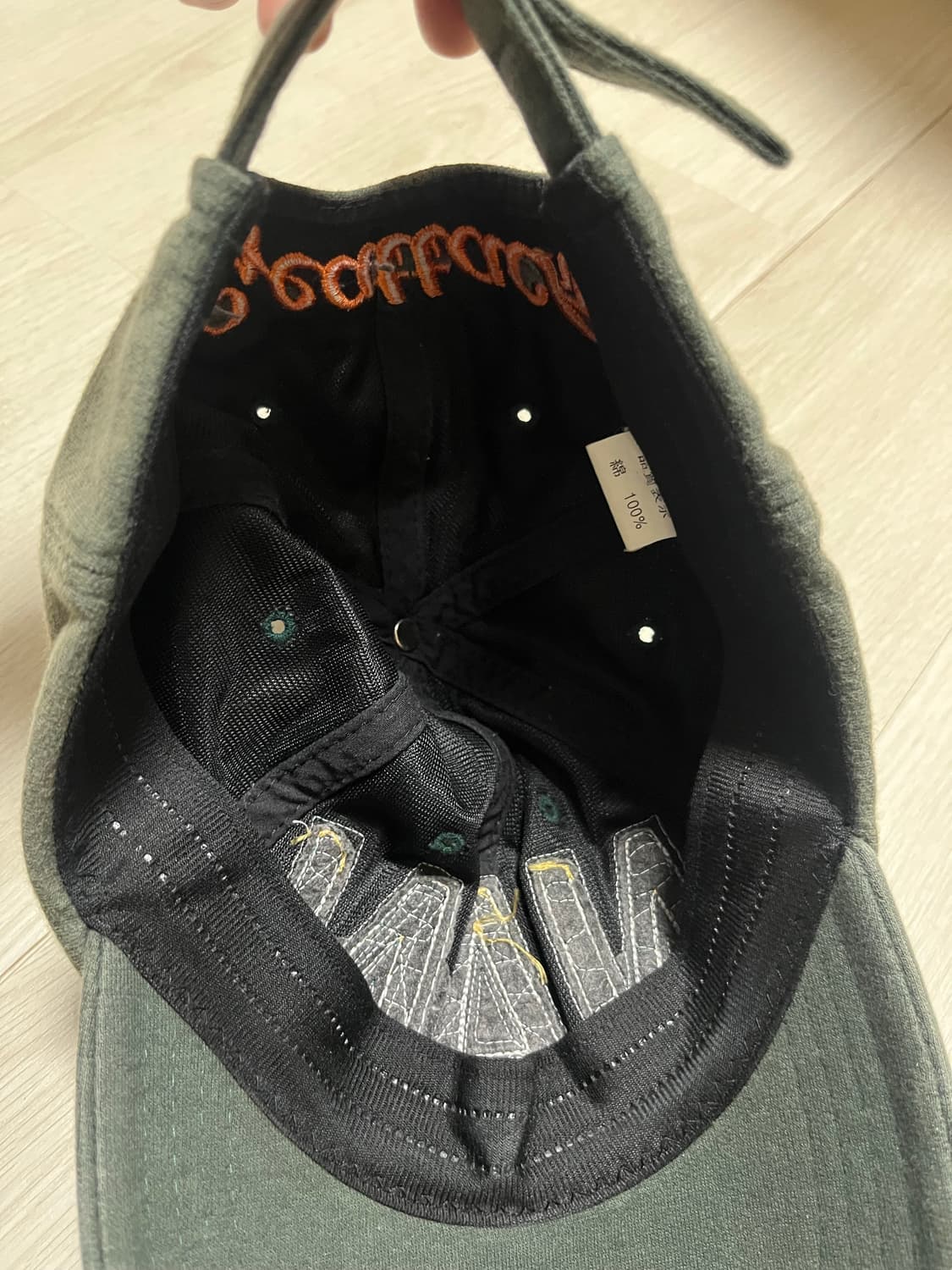 빈티지 스웨이드 캡모자 상품이미지3