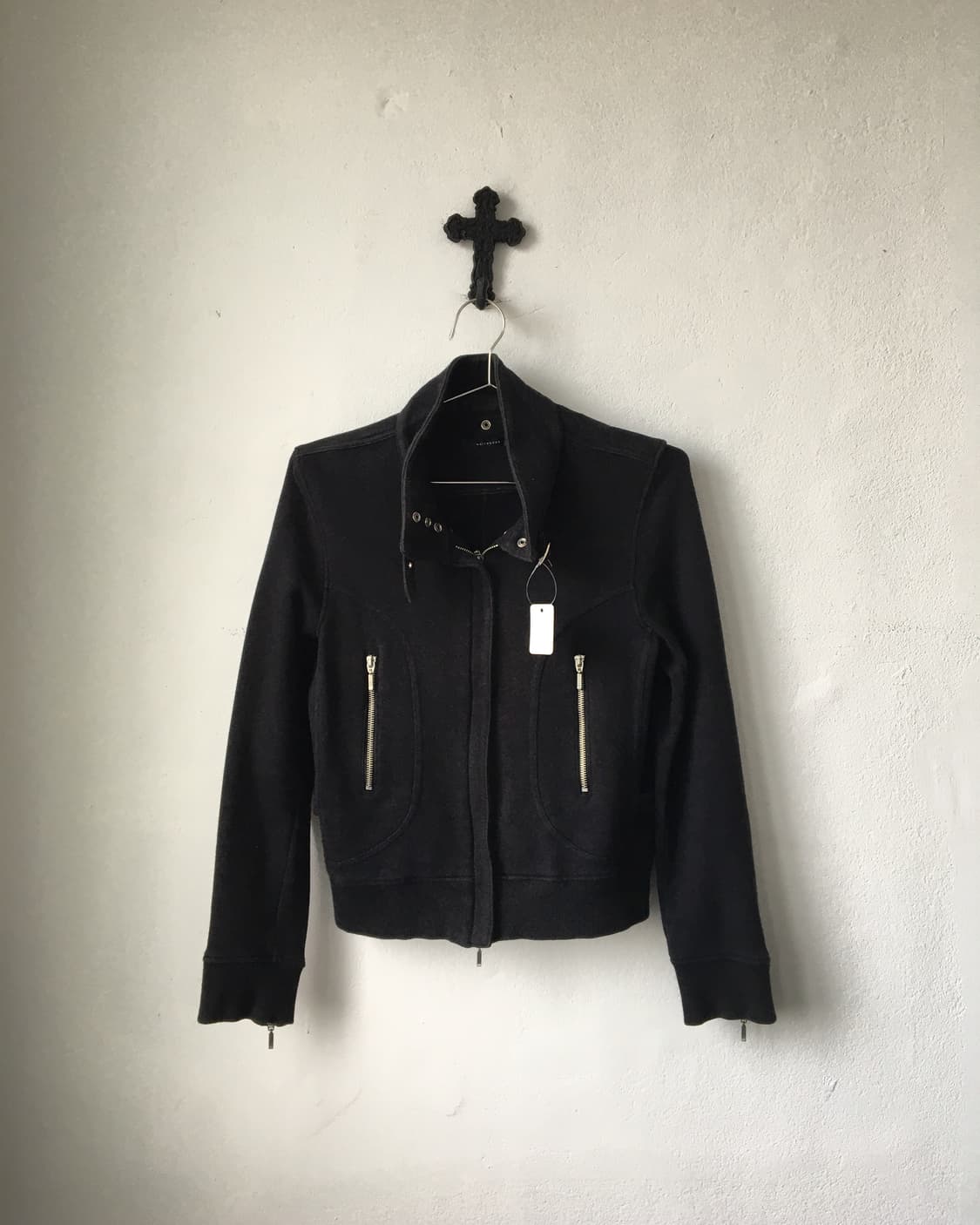 Belted high neck jacket 상품이미지2