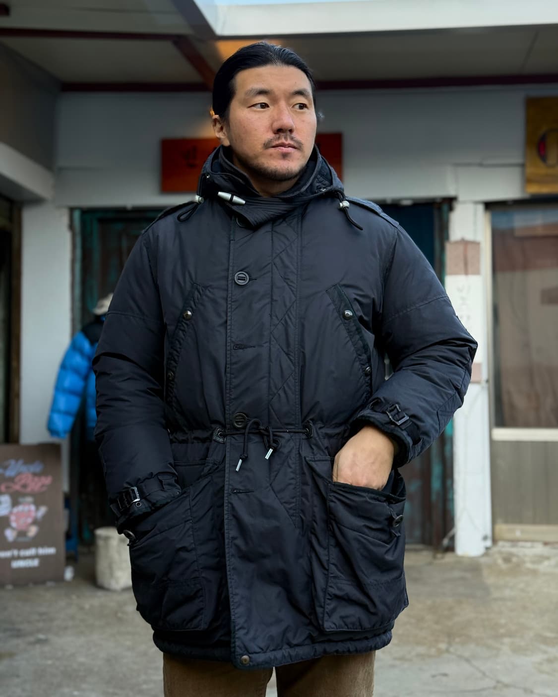 폴로 랄프로렌 N3B 다운 파카 L 상품이미지8