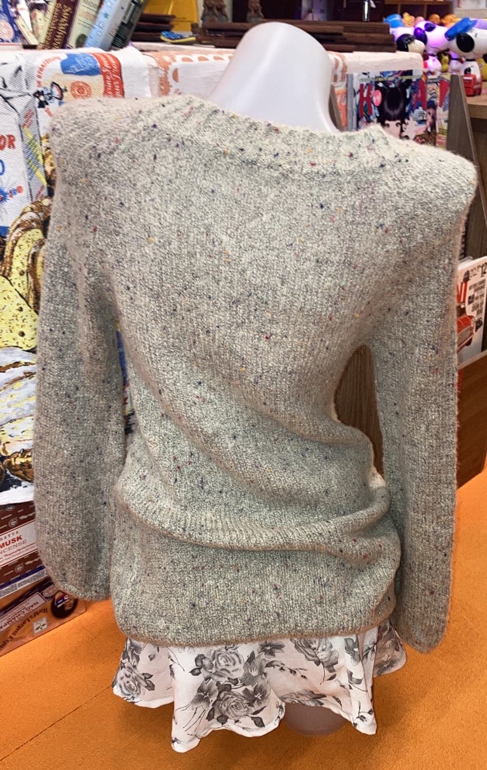 jpn 아기천사 그레이 니트 상품이미지4