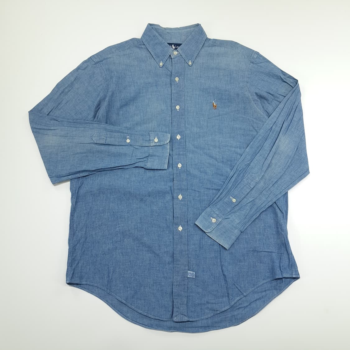 CN843 L 폴로 랄프로렌 샴브레이 긴팔 셔츠 남방 상품이미지2