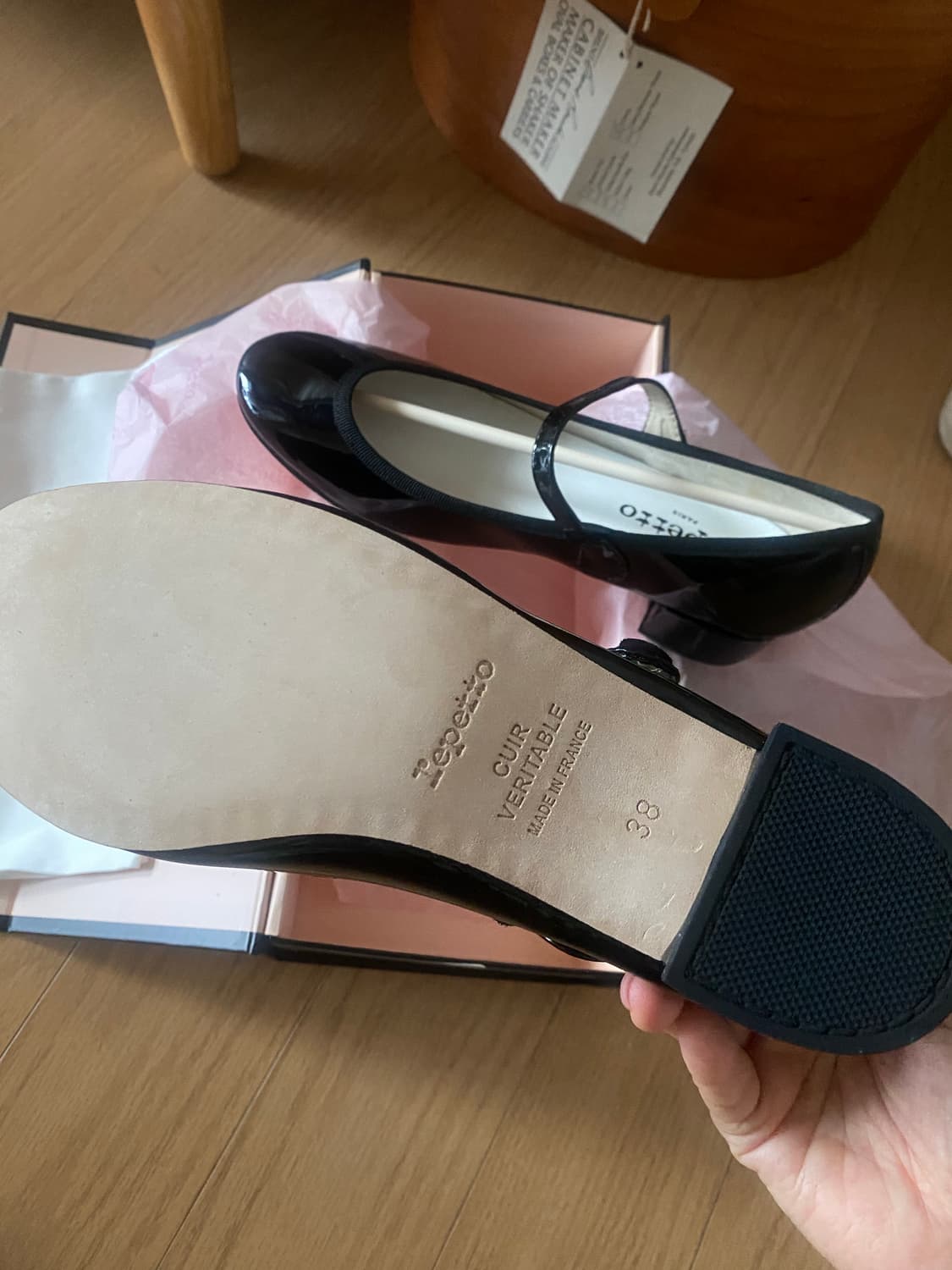 레페토 로즈 38사이즈 새상품 정품  상품이미지3