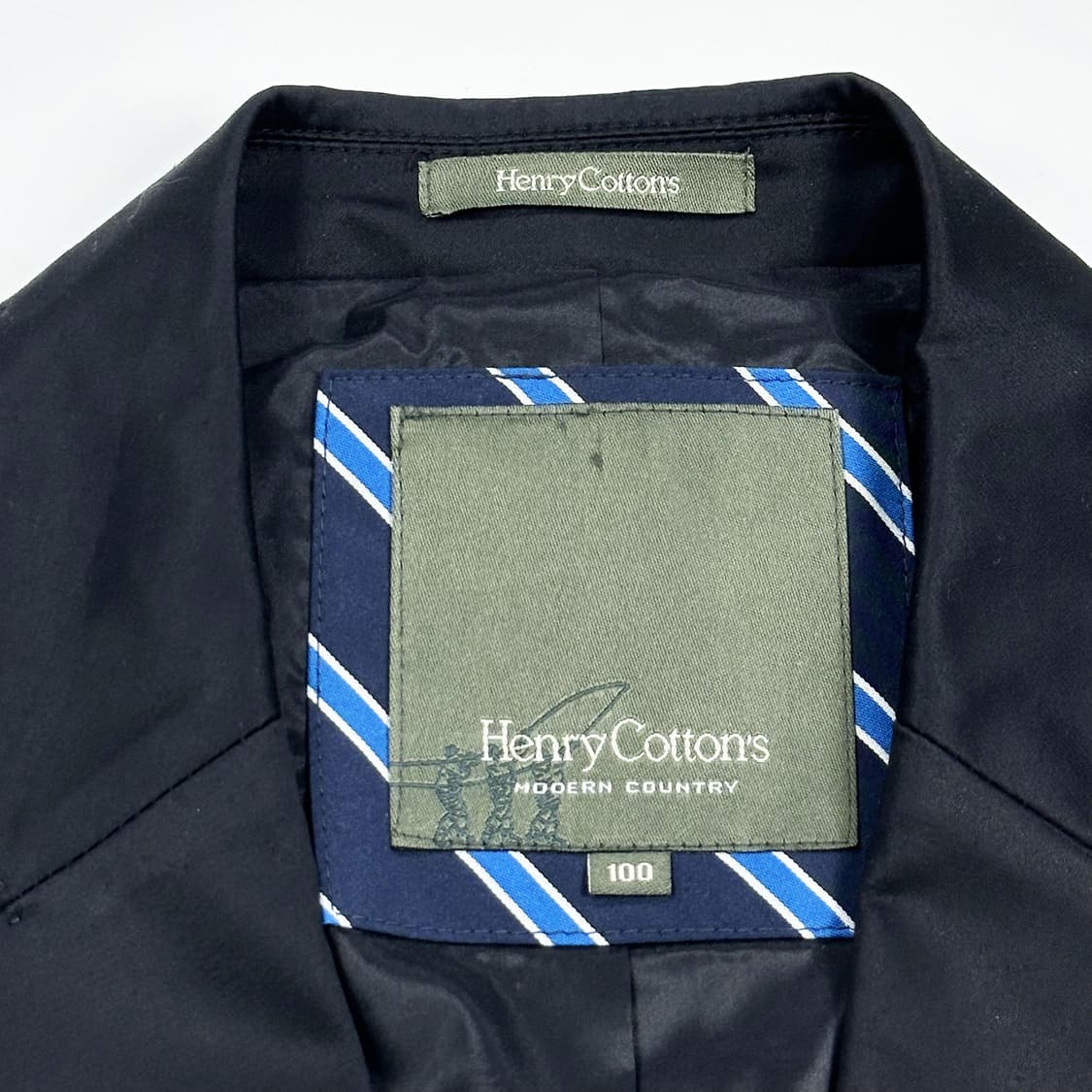 헨리코튼 클래식 투버튼 블레이져 자켓 L 상품이미지4