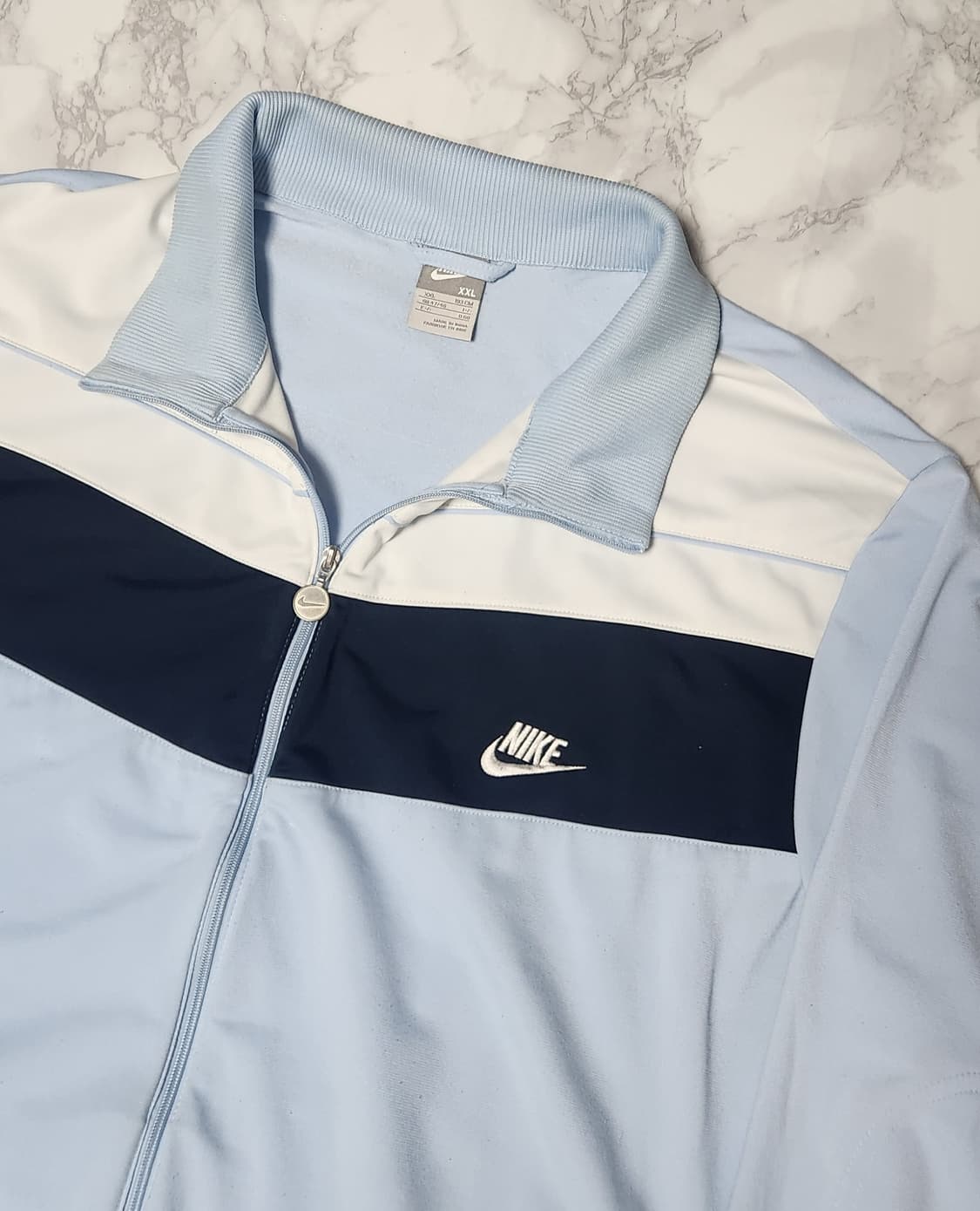 2XL 나이키 스카이블루 트랙탑 트레이닝 져지 자켓 상품이미지4