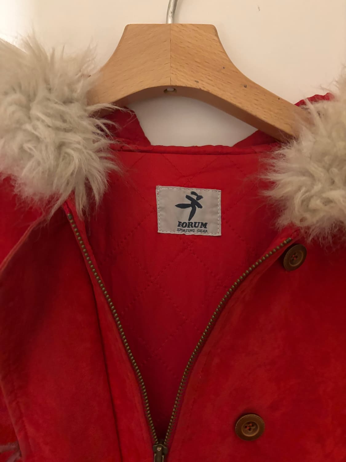 80S HAI sporting gear Fur Jacket 상품이미지1