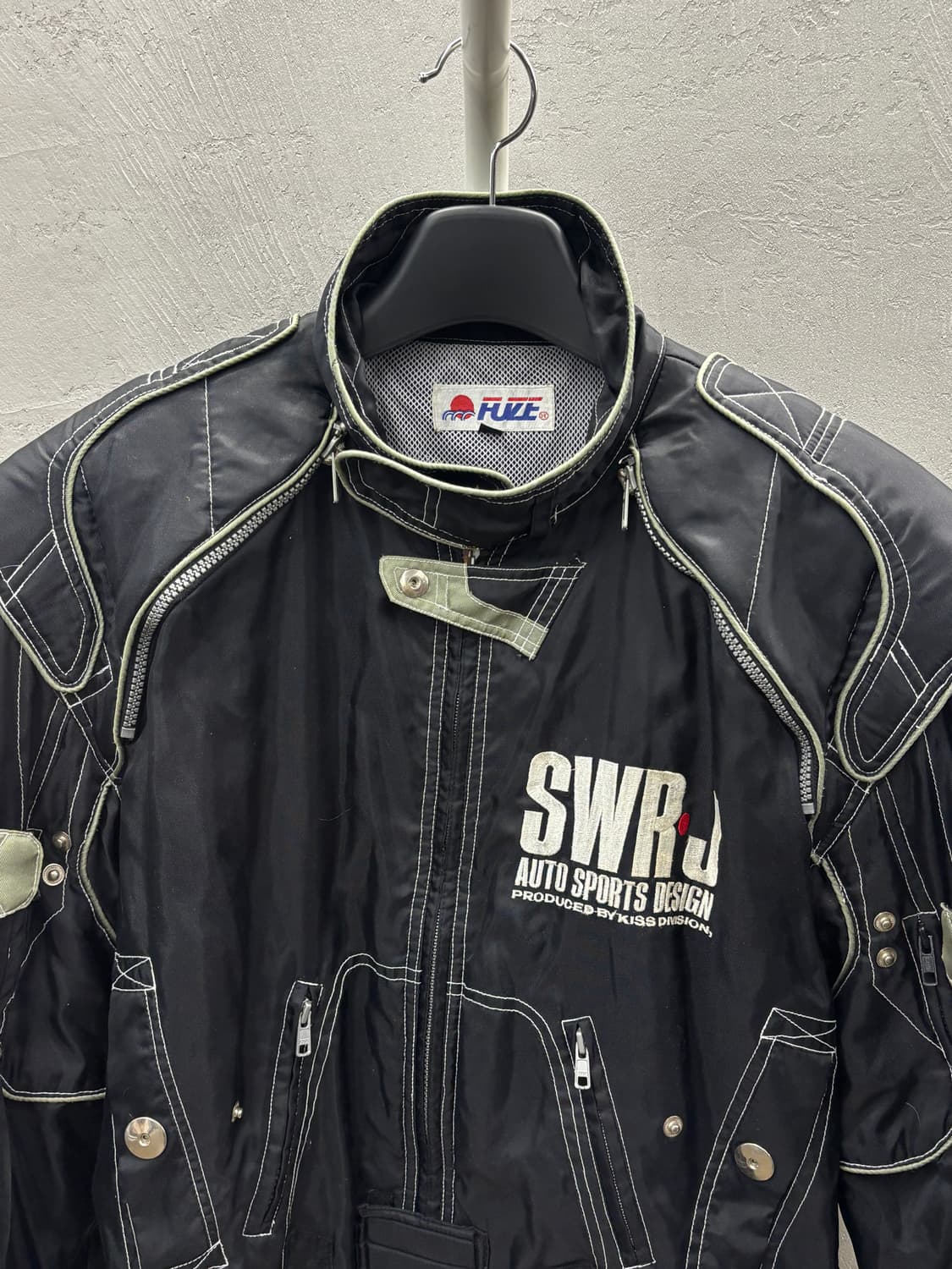 일본 빈티지 kiss 래이싱 자켓 XL 상품이미지3