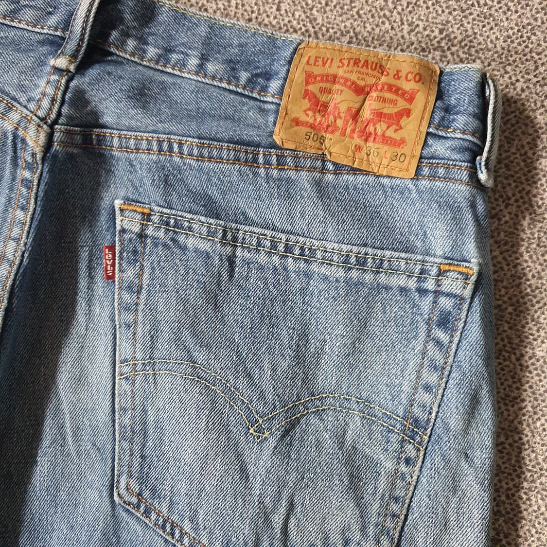 리바이스 505 빈티지 데님 팬츠 No.46 상품이미지9