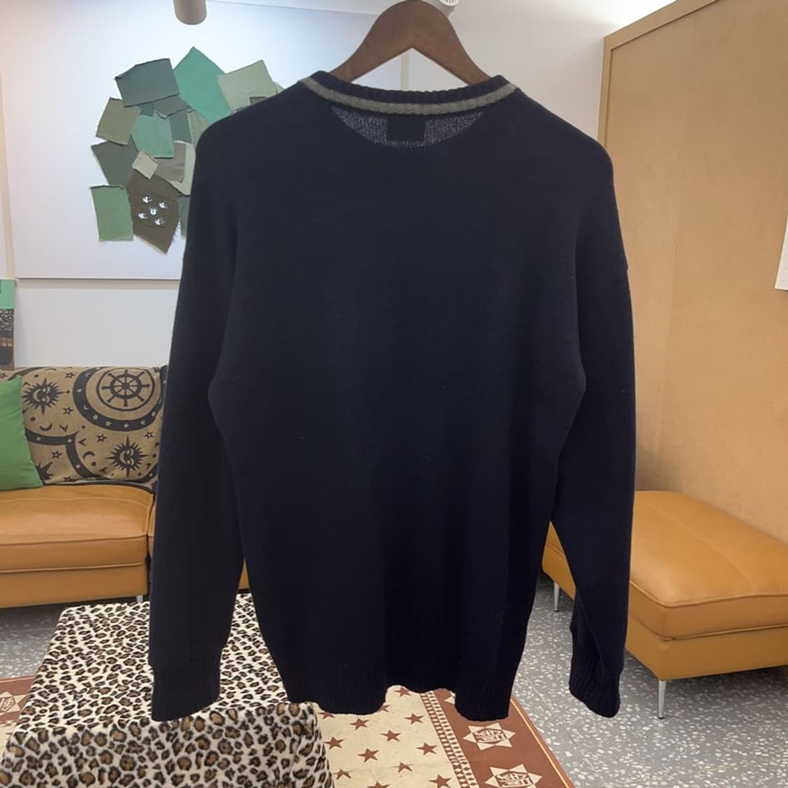 라코스테 올드스쿨 레트로 꽈배기 케이블 니트 100 C09392 상품이미지4