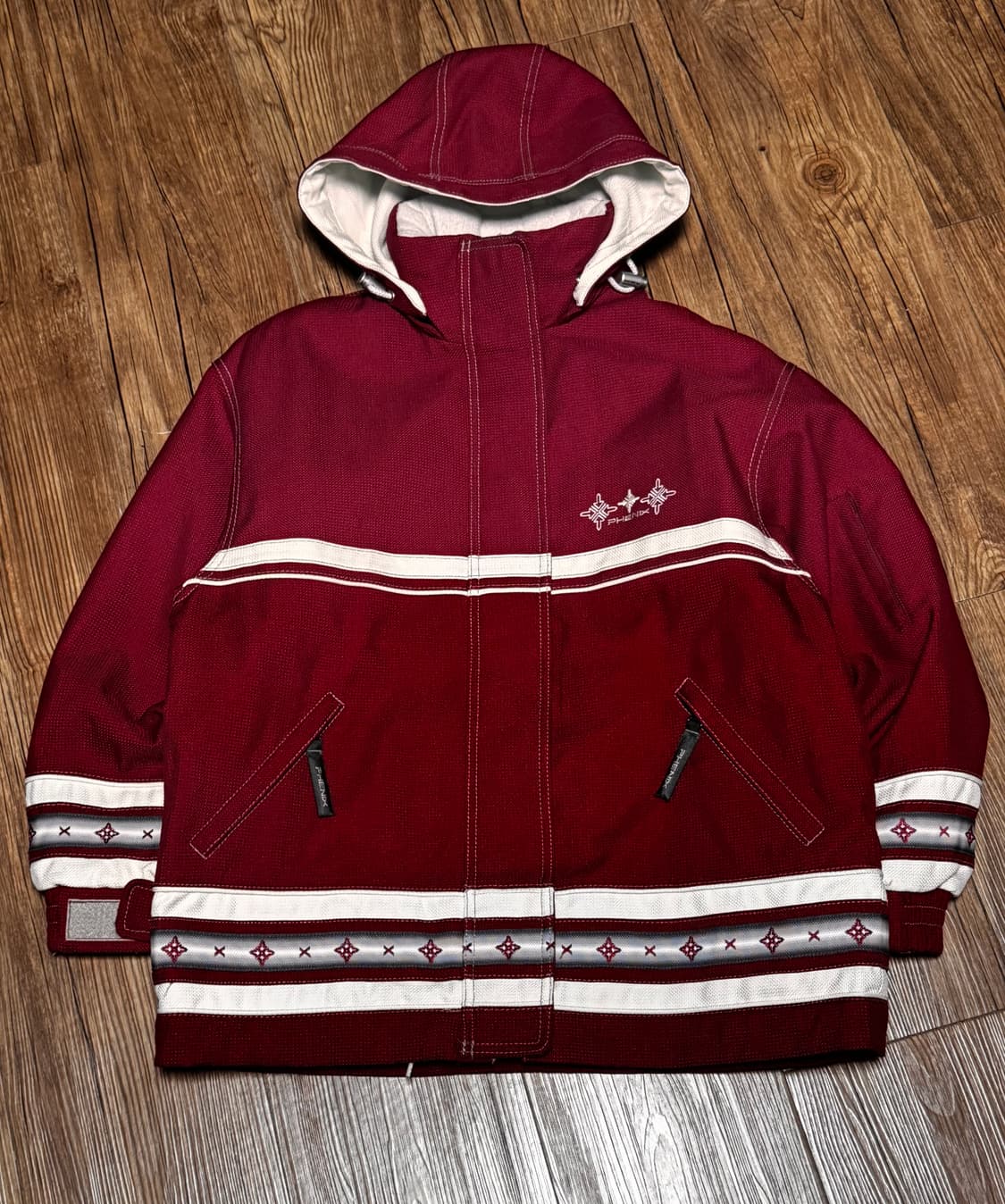 피닉스 버건디 코듀라 스키웨어 자켓 상품이미지2