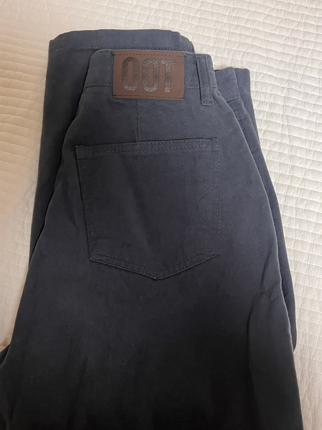 oot 피치 기모 와이드팬츠 상품이미지5