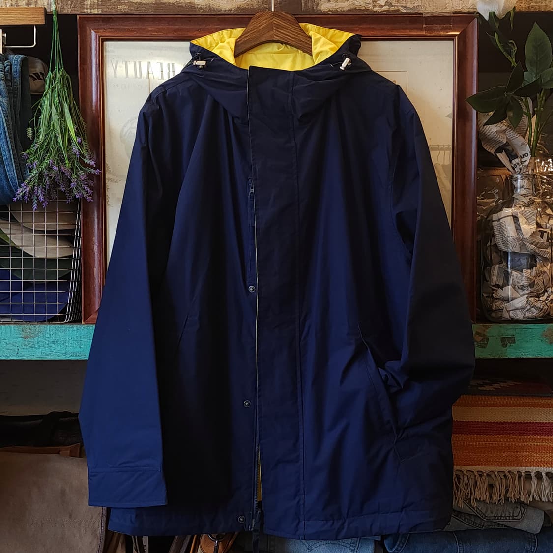 90s 폴로 랄프로렌 리버시블 마운틴 파카 후드 점퍼 야상 LL 상품이미지2