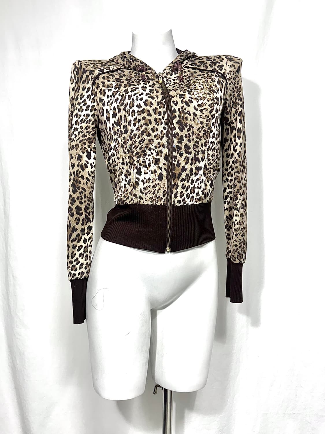 Leopard hoodie zip up 상품이미지5