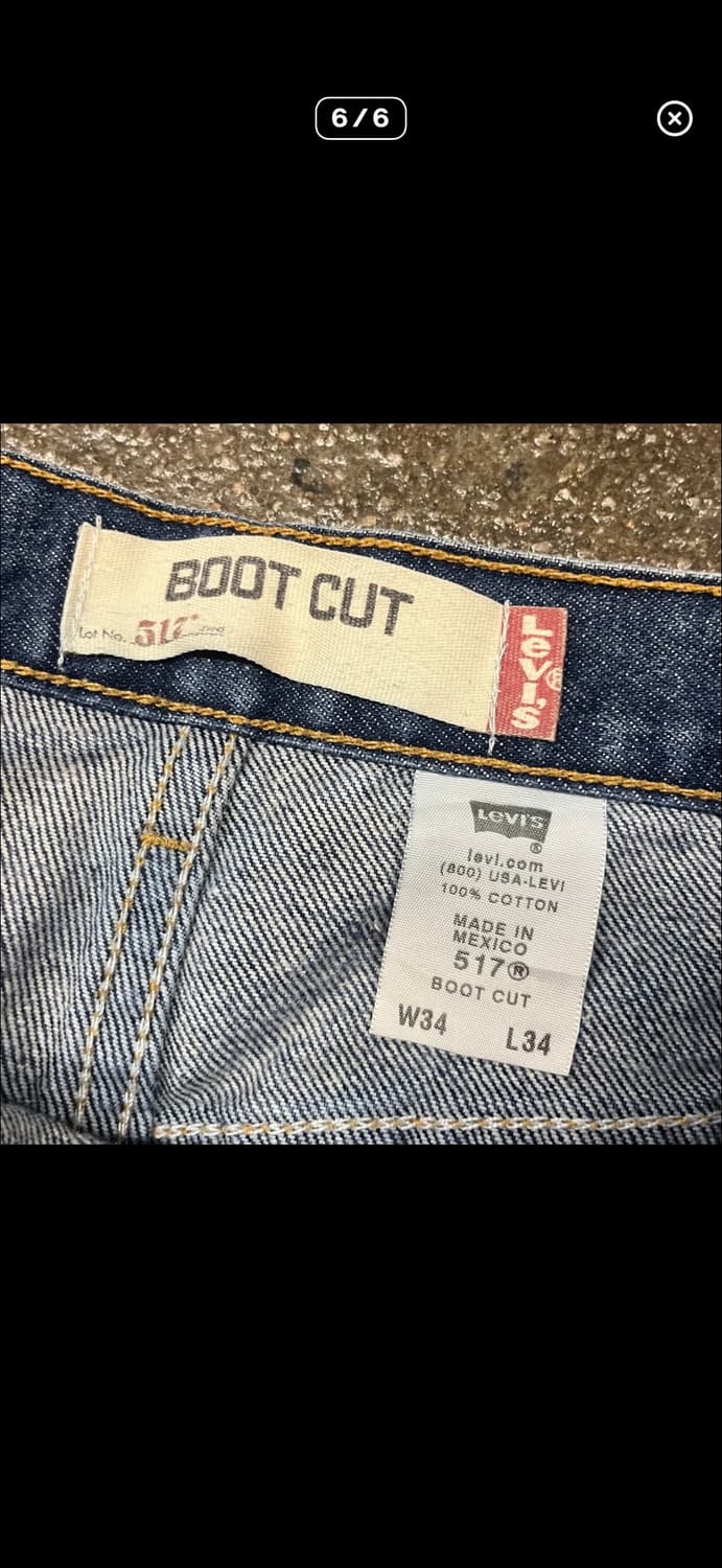 00‘s 리바이스 부츠컷 상품이미지8