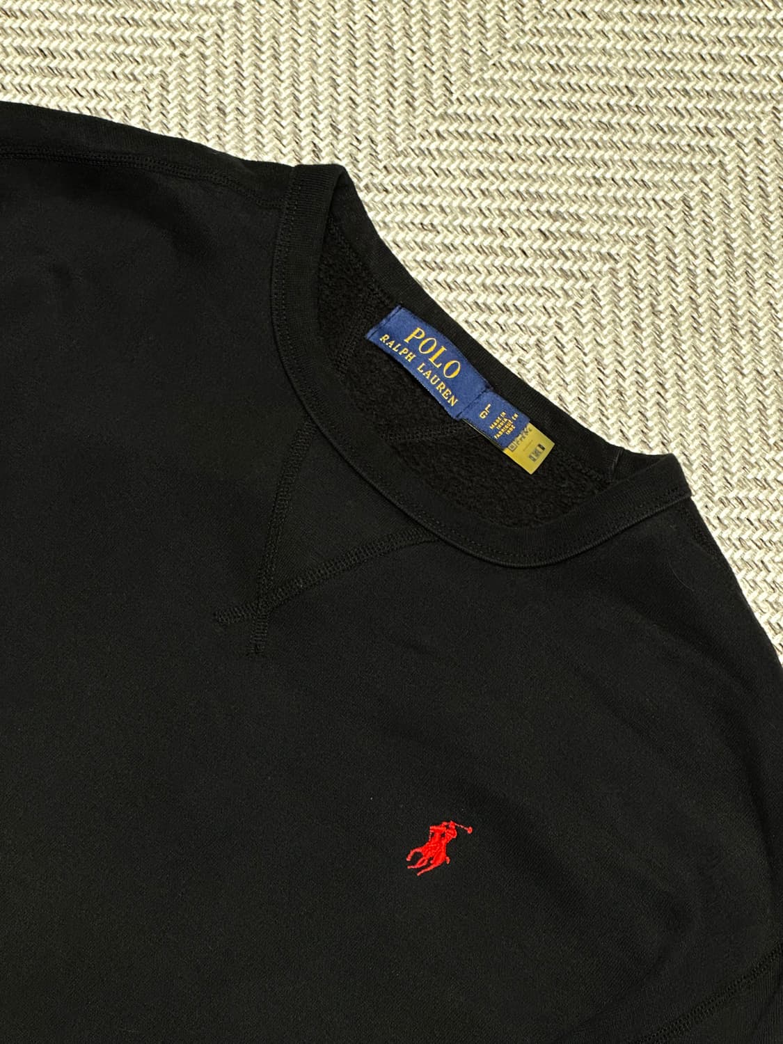 폴로 랄프로렌 맨투맨 스웨트셔츠 블랙 상품이미지2