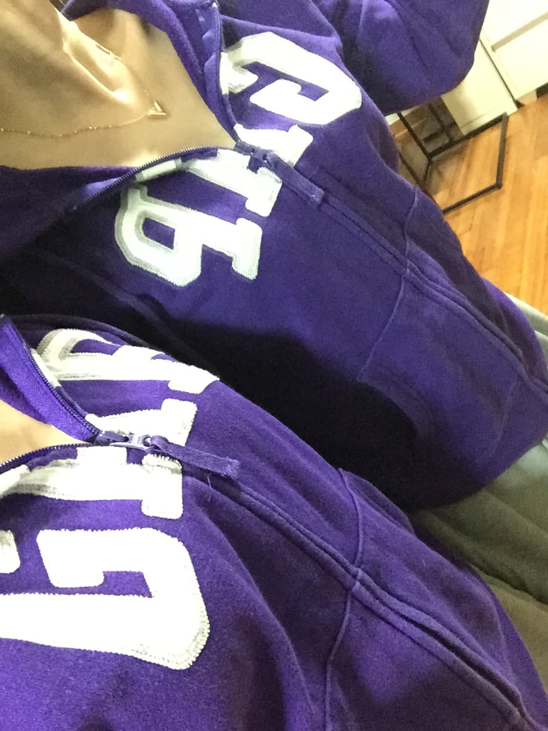 딥퍼플 갭 후드집업 상품이미지3