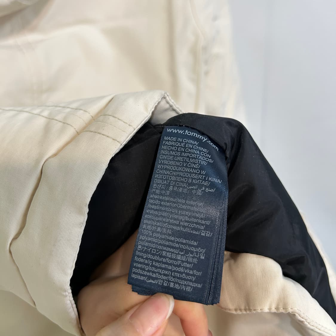 타미힐피거 여성 구스다운 롱패딩 M 상품이미지4