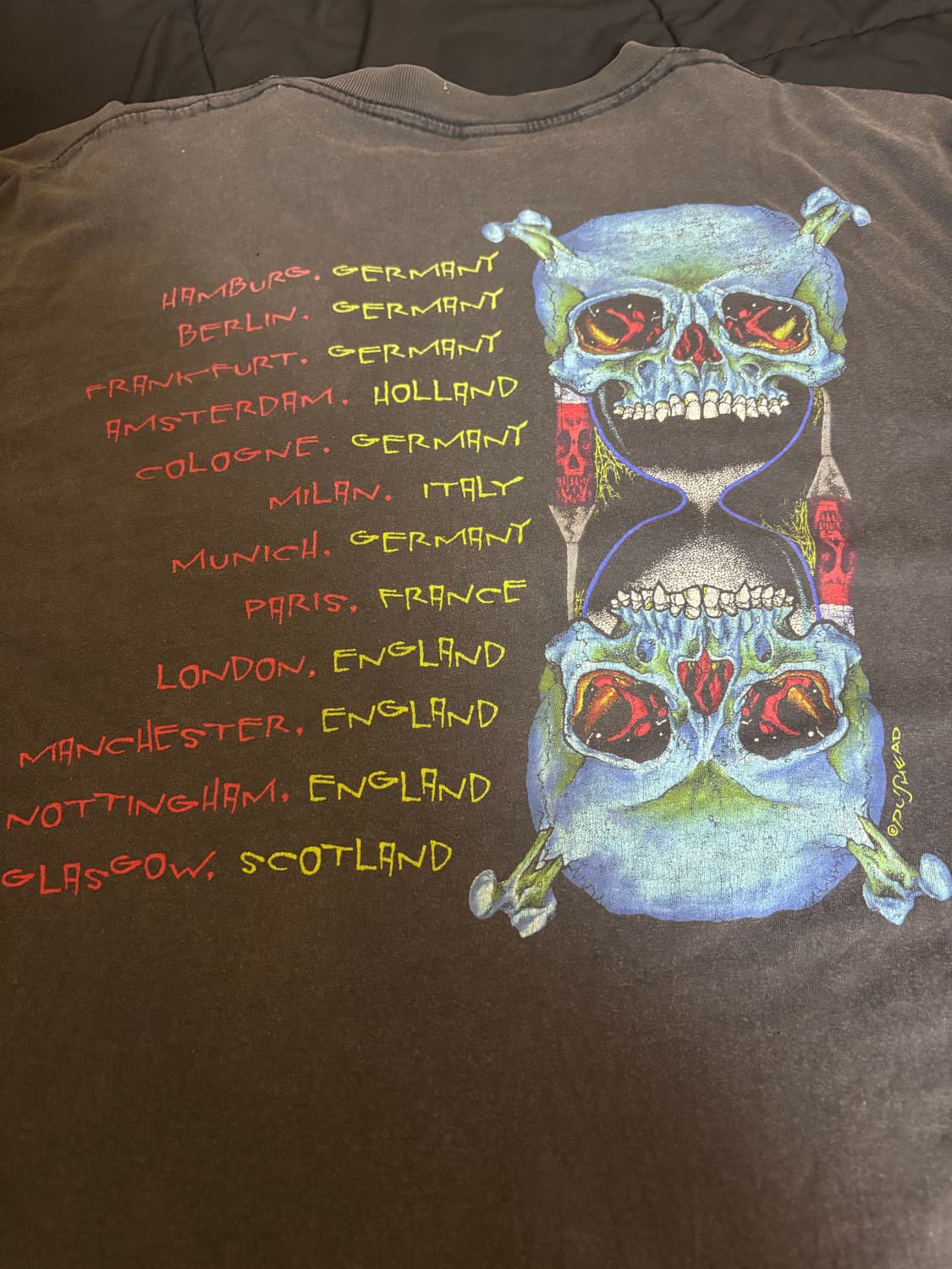 90s 미니스트리 빈티지 밴드티 상품이미지4