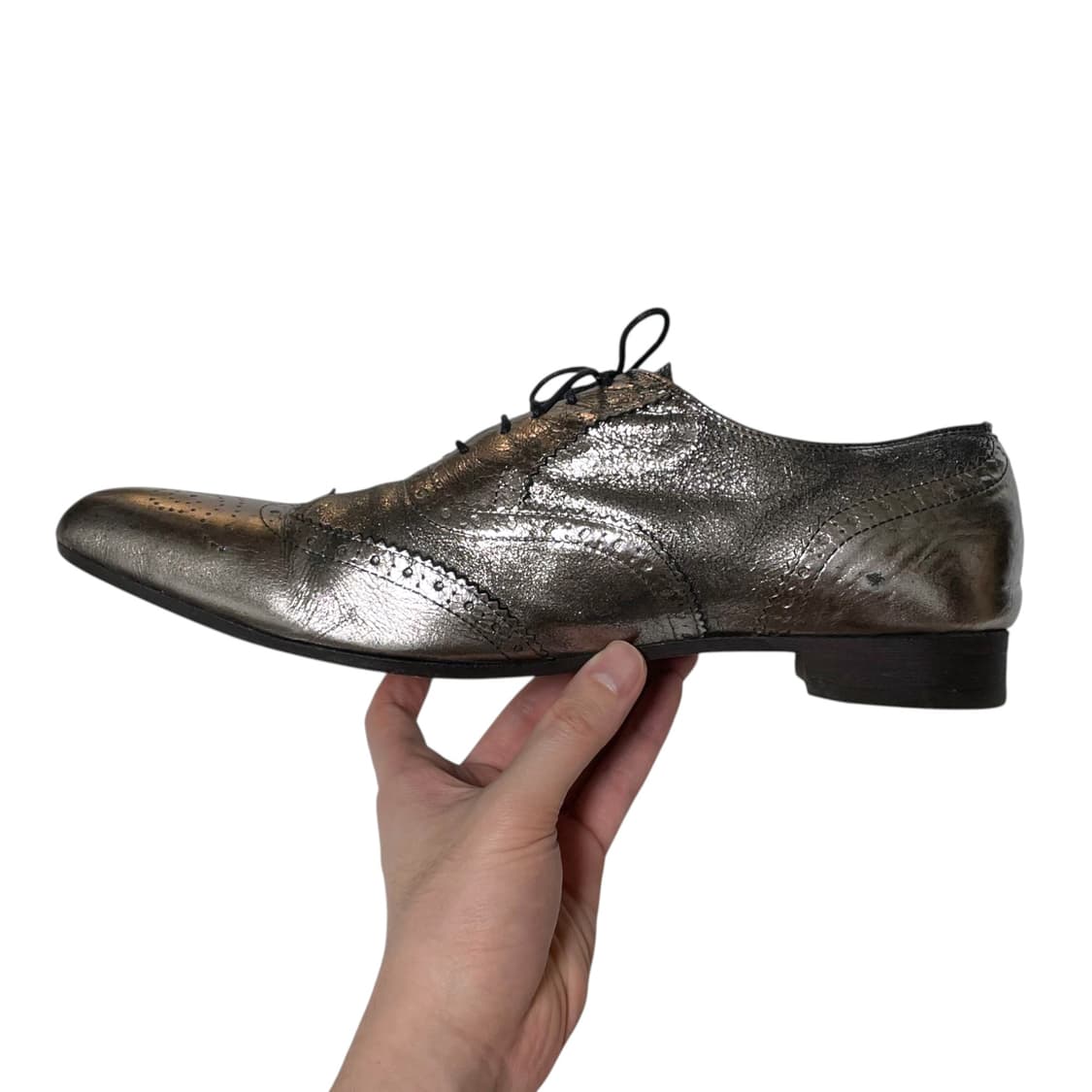 미하라 야스히로 투톤 윙팁 슈즈 상품이미지8