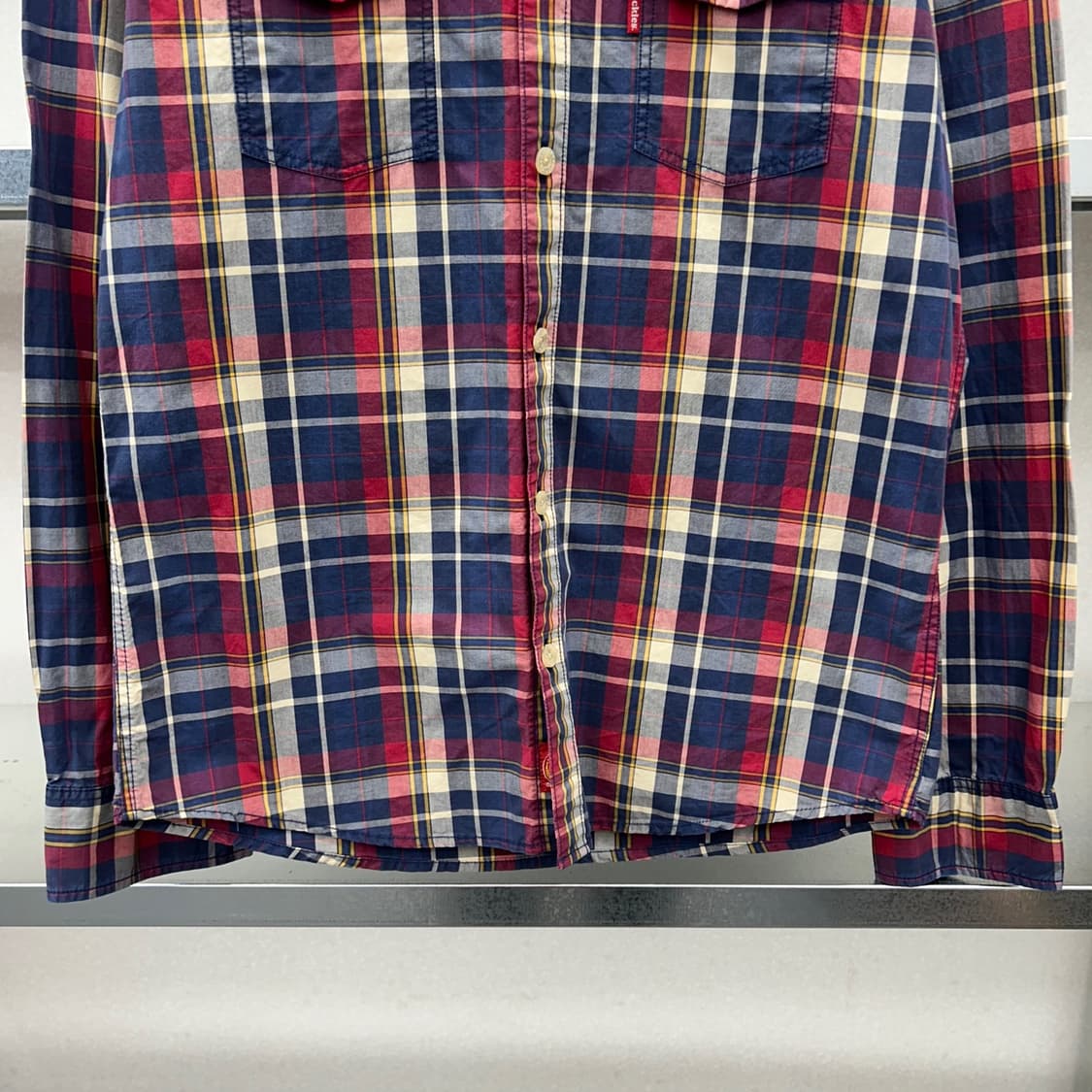 (WOMEN M)디키즈 체크셔츠-Y320 상품이미지6