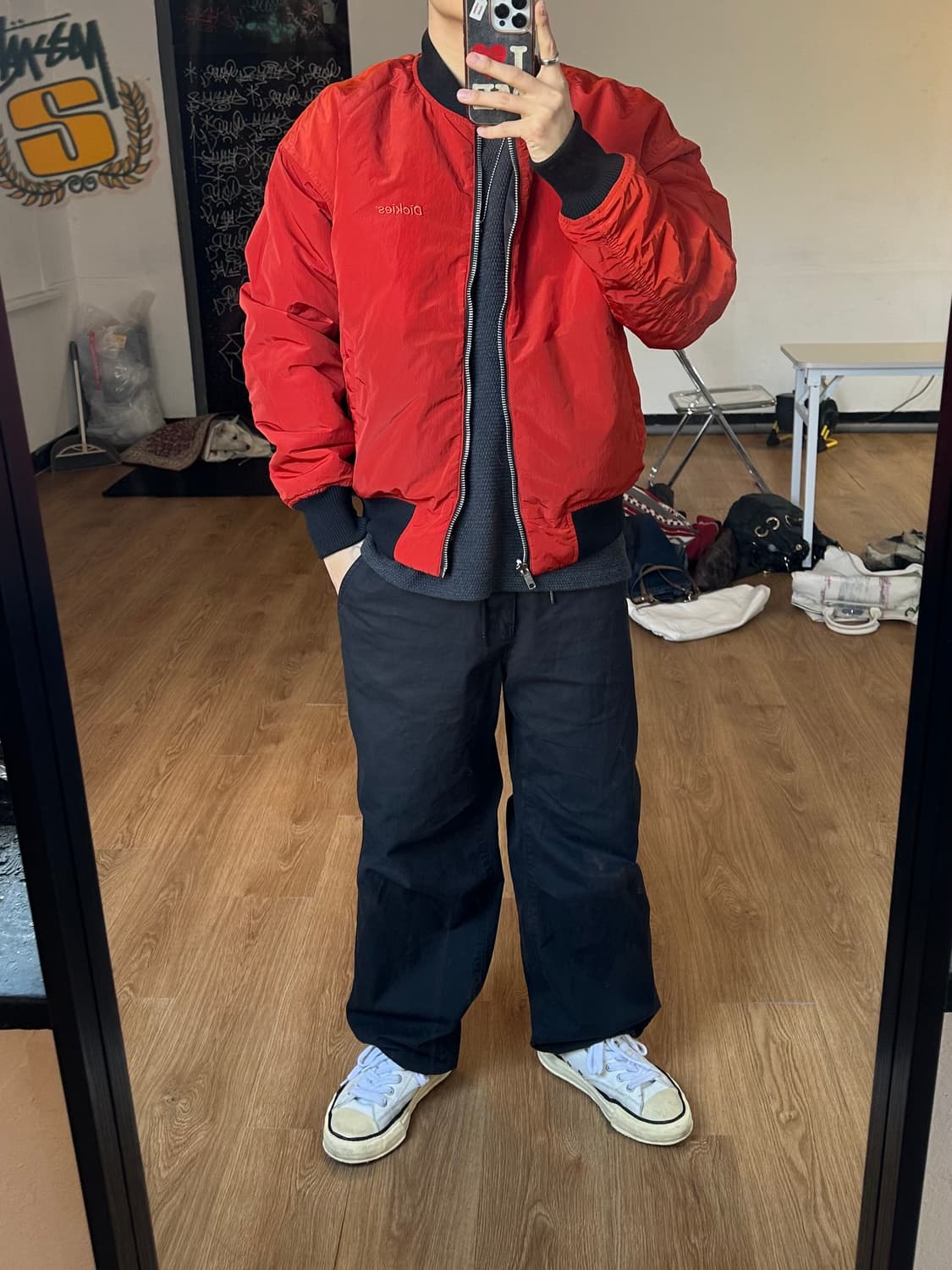 디키즈 리버시블 항공점퍼 상품이미지9