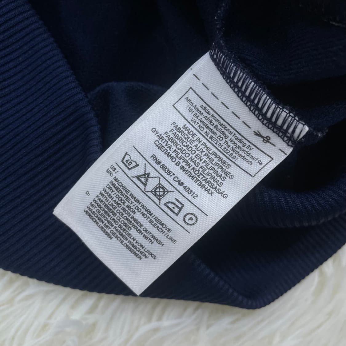 아디다스 파이어버드 트랙탑 져지 네이비 상품이미지4