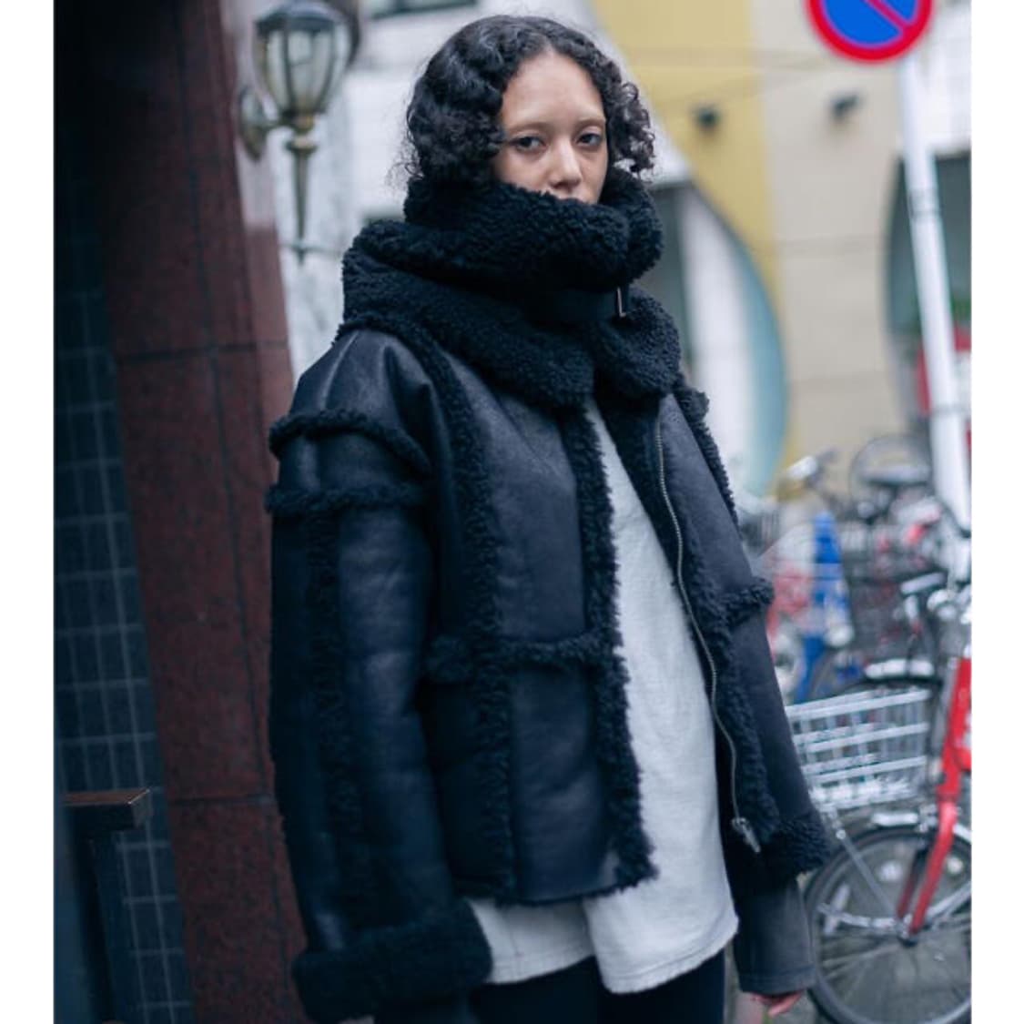 퍼버즈 무스탕 자켓 상품이미지2