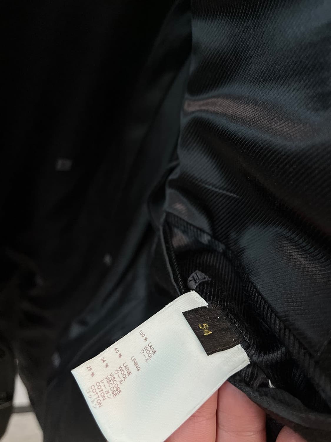 105) 루이비통 밀리터리 견장 울자켓  상품이미지9