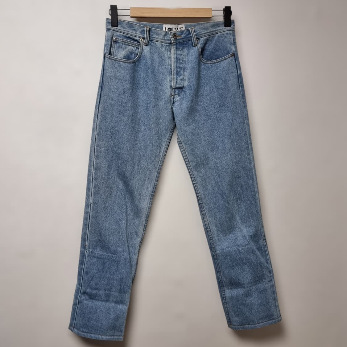 로에베 9부 롤업 청바지 38 상품이미지3