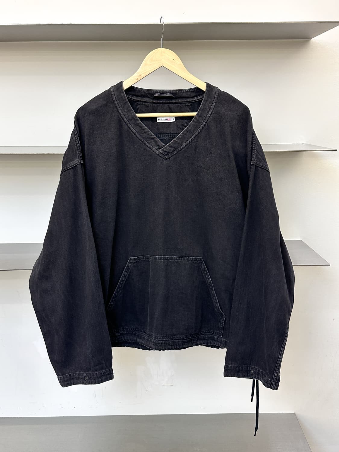 Willy Chavarria X Wism 풀오버 브이넥 코튼 탑 상품이미지1