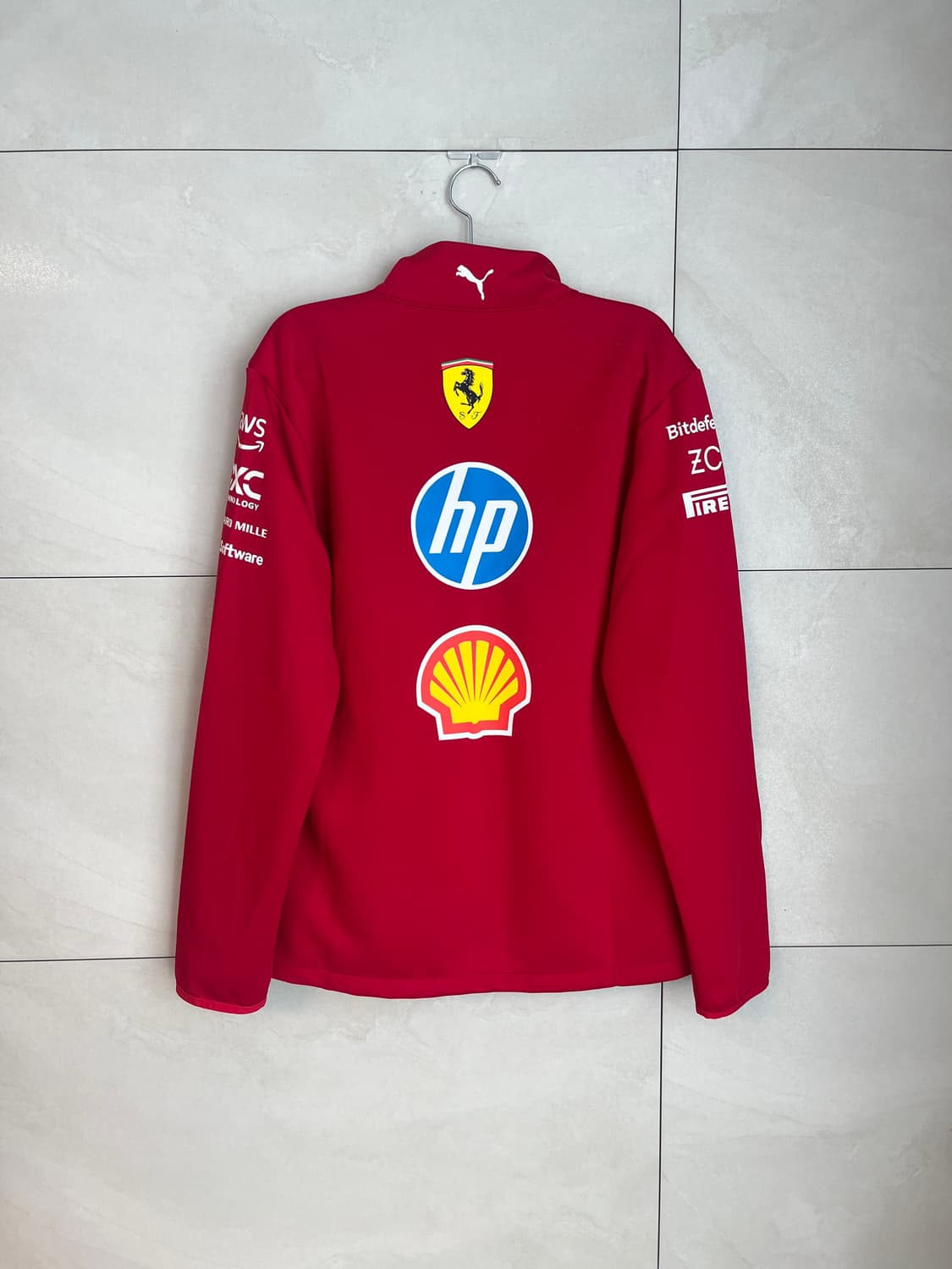 [새상품/S] 푸마 스쿠데리아 페라리 레이싱 F1팀 소프트쉘 자켓 져지 상품이미지6