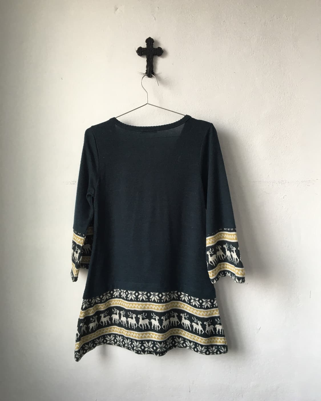 Pom pom nordic pattern knit 상품이미지3