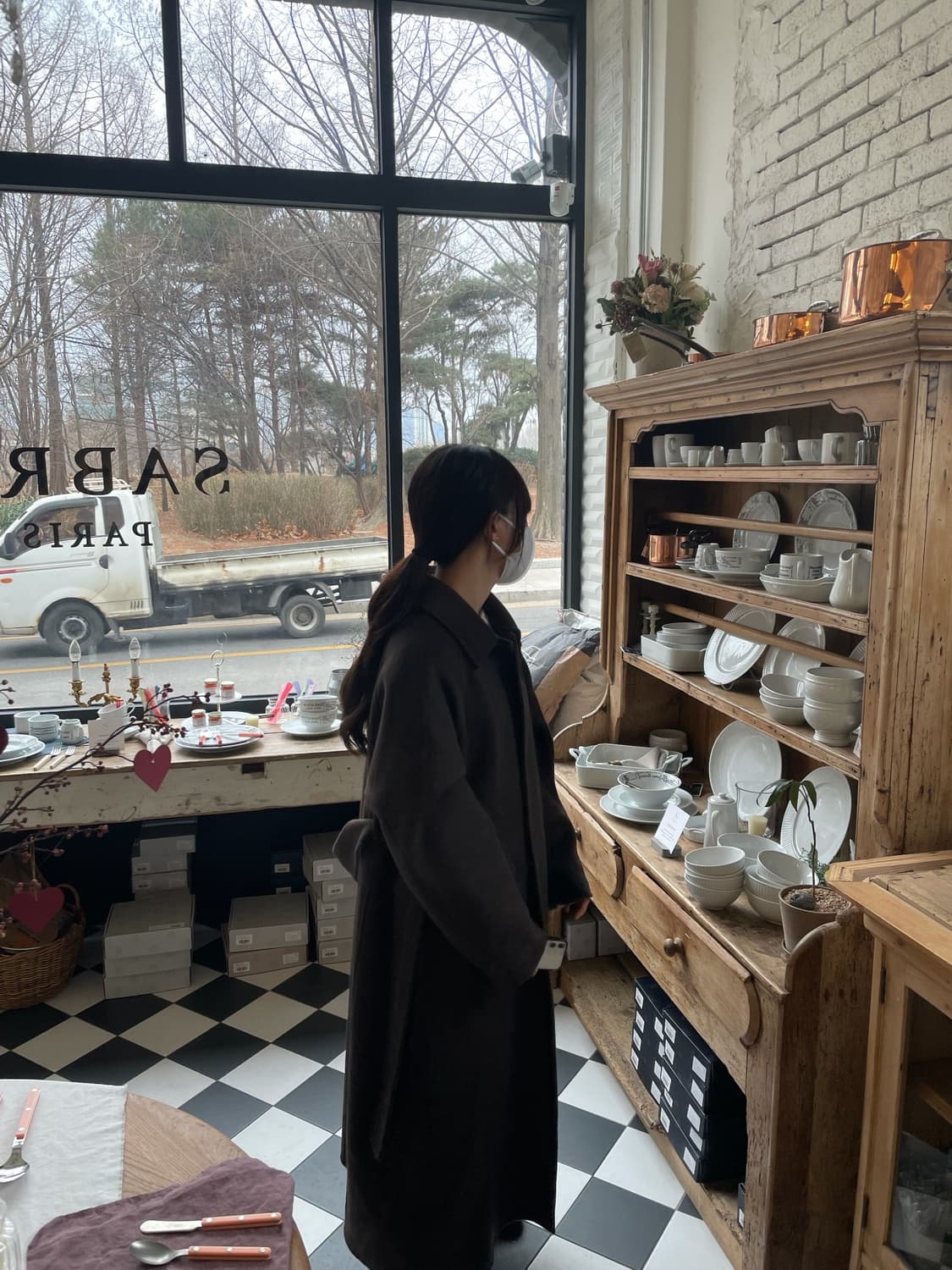 온드민 핸드메이드 코트 상품이미지3