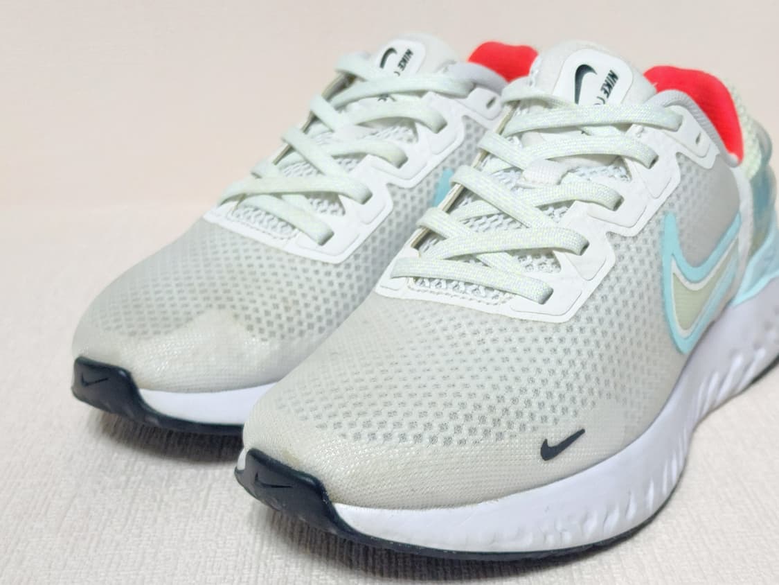 나이키 리액트 레전드 여성 운동화 민트/핑크 235mm 상태좋음 상품이미지6