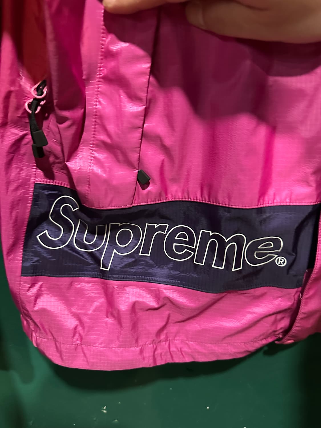 슈프림 19ss 테이프심 바람막이S 상품이미지3