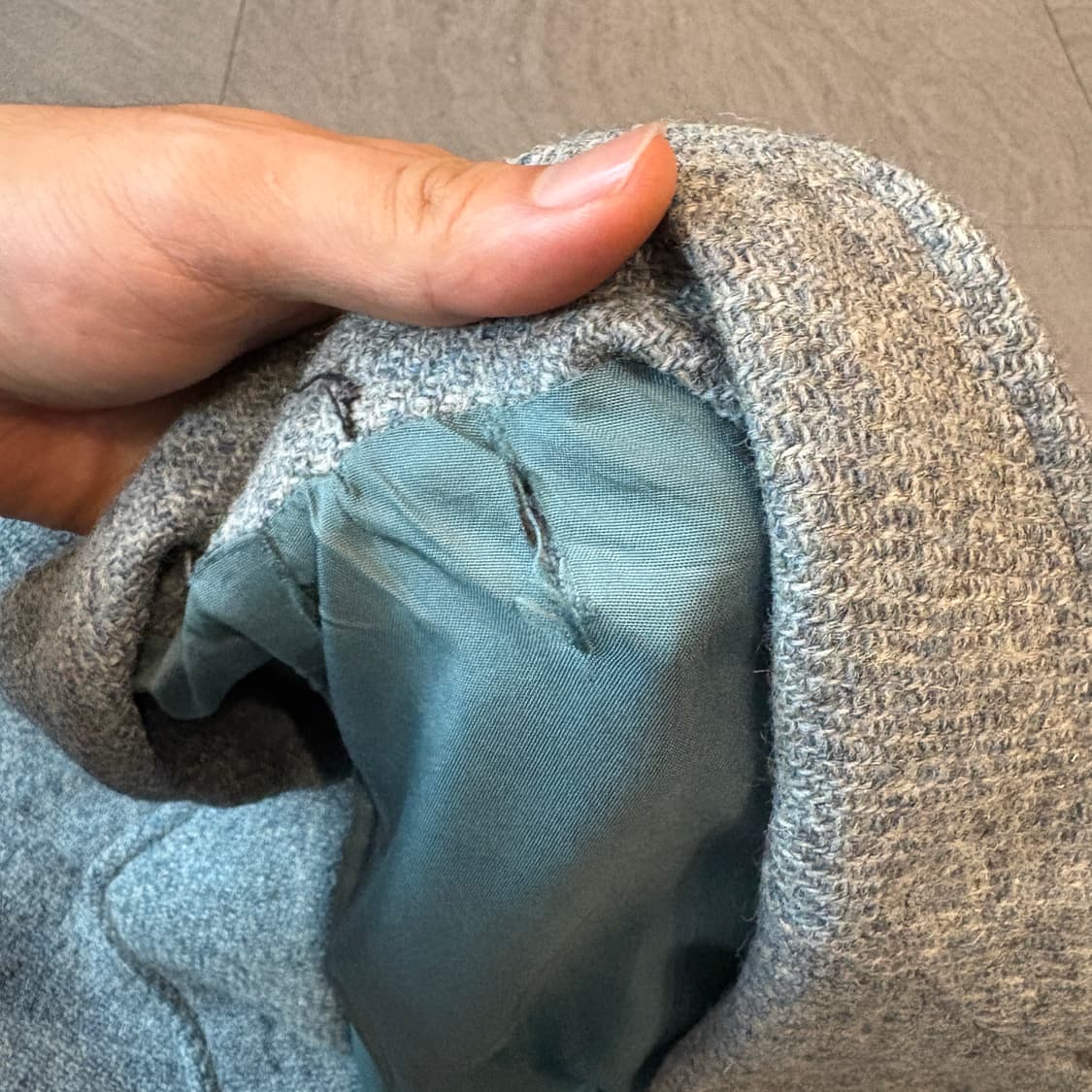 빈티지 해리스트위드 울 자켓  상품이미지7