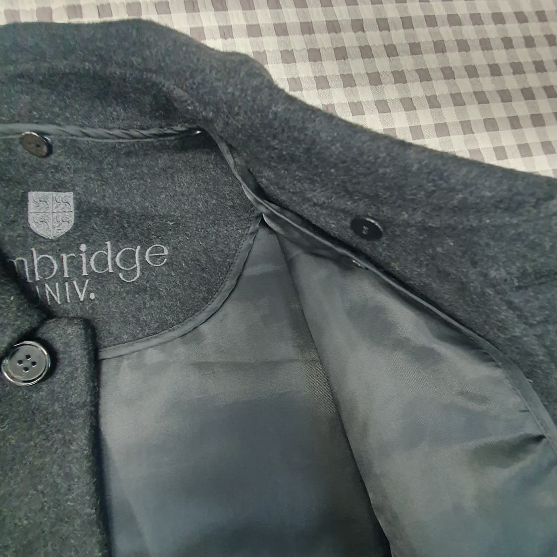 캠브랏지 오버핏 하프코트 남자95~100 상품이미지6