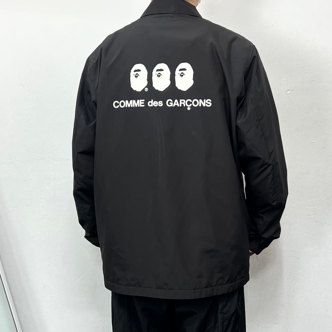 베이프 X 꼼데가르송 CDG 오사카 코치자켓 상품이미지4