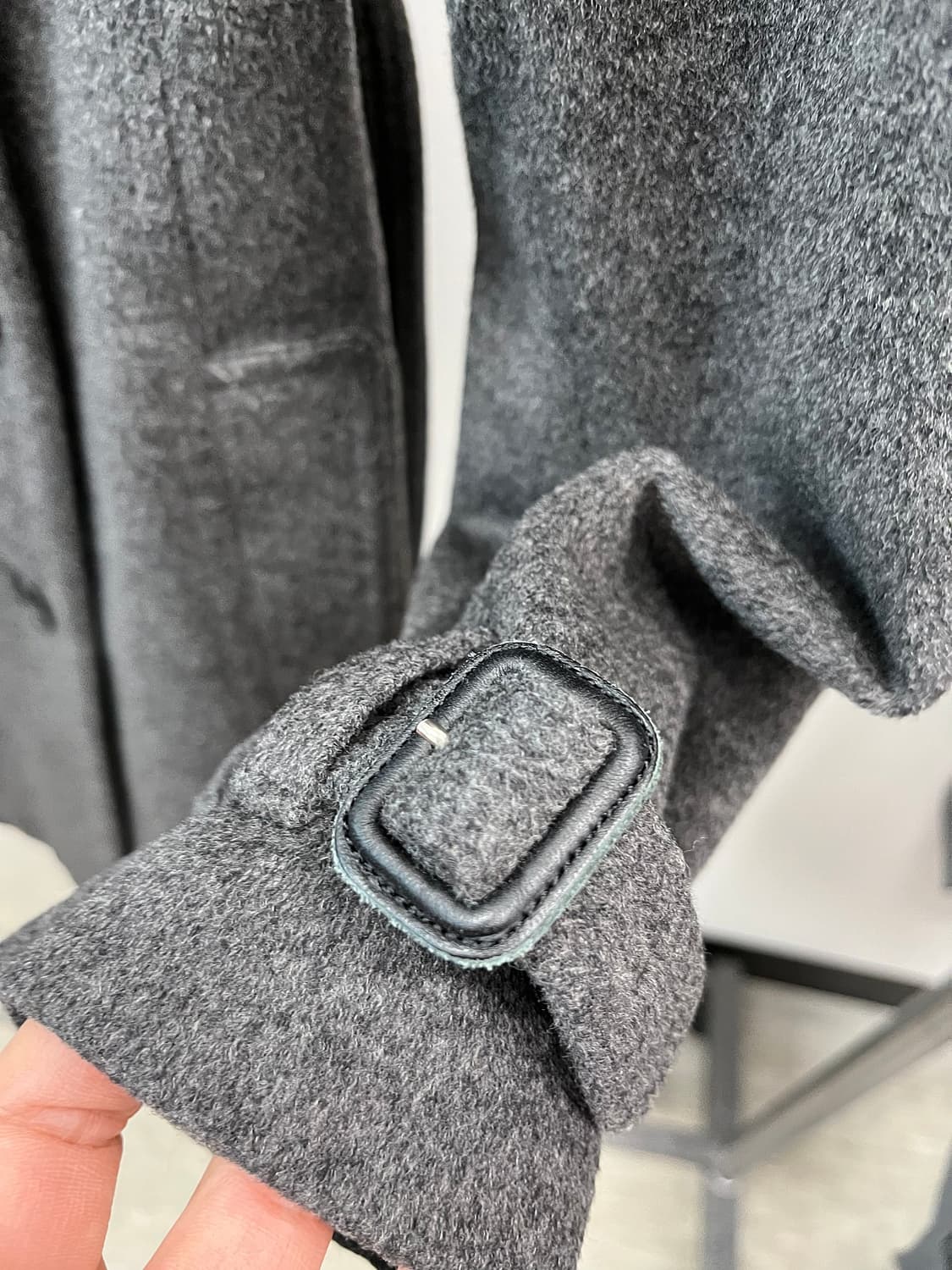 여) 버버리 벨트 캐시미어 코트  상품이미지5