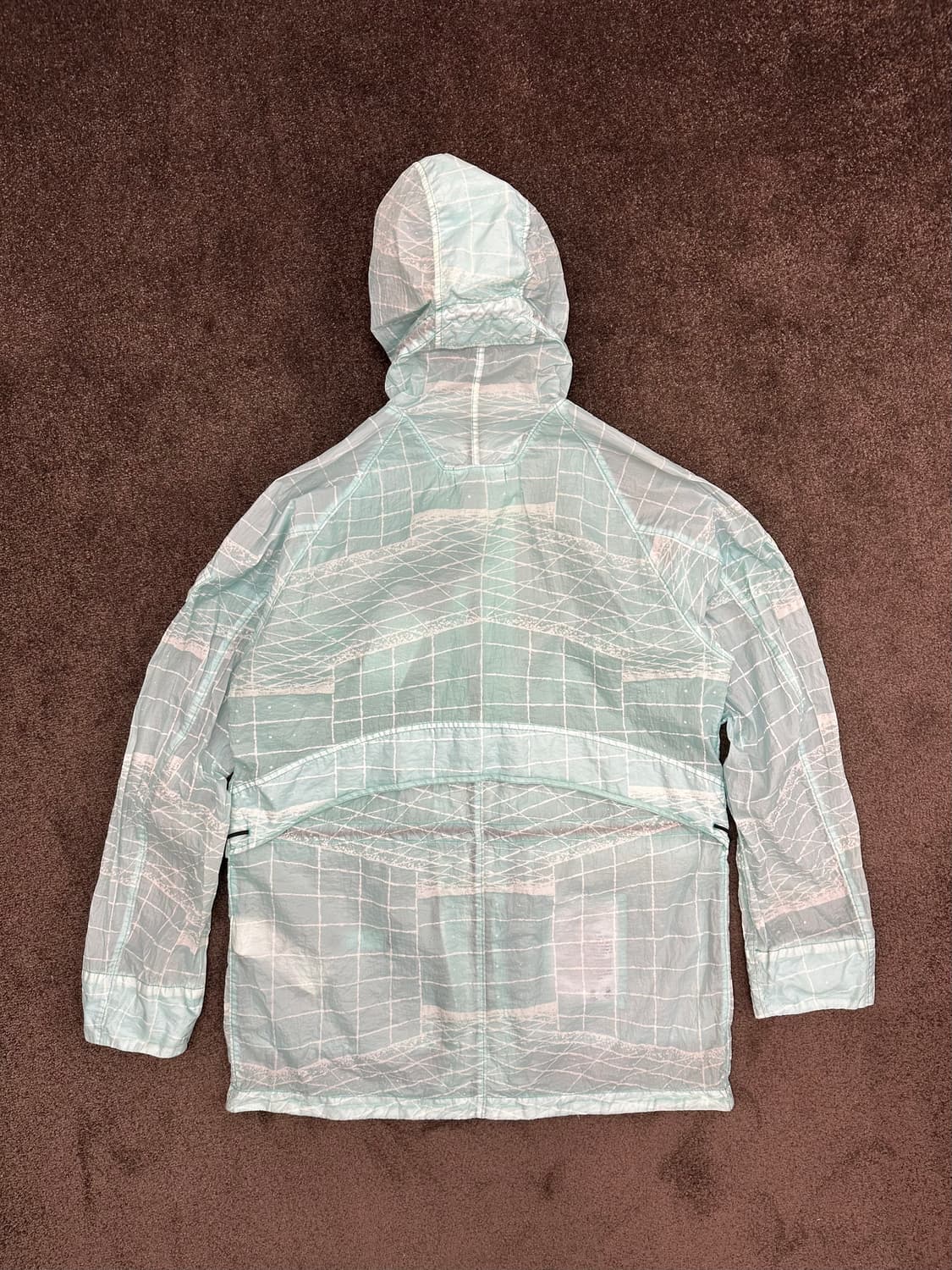 스톤아일랜드 리플렉티브 그리드 바람막이 M 상품이미지2