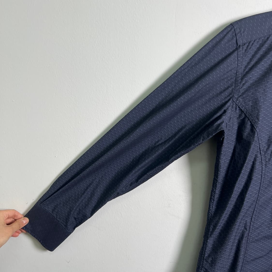 돌체앤가바나 네이비 슬림핏 패턴 셔츠  상품이미지7