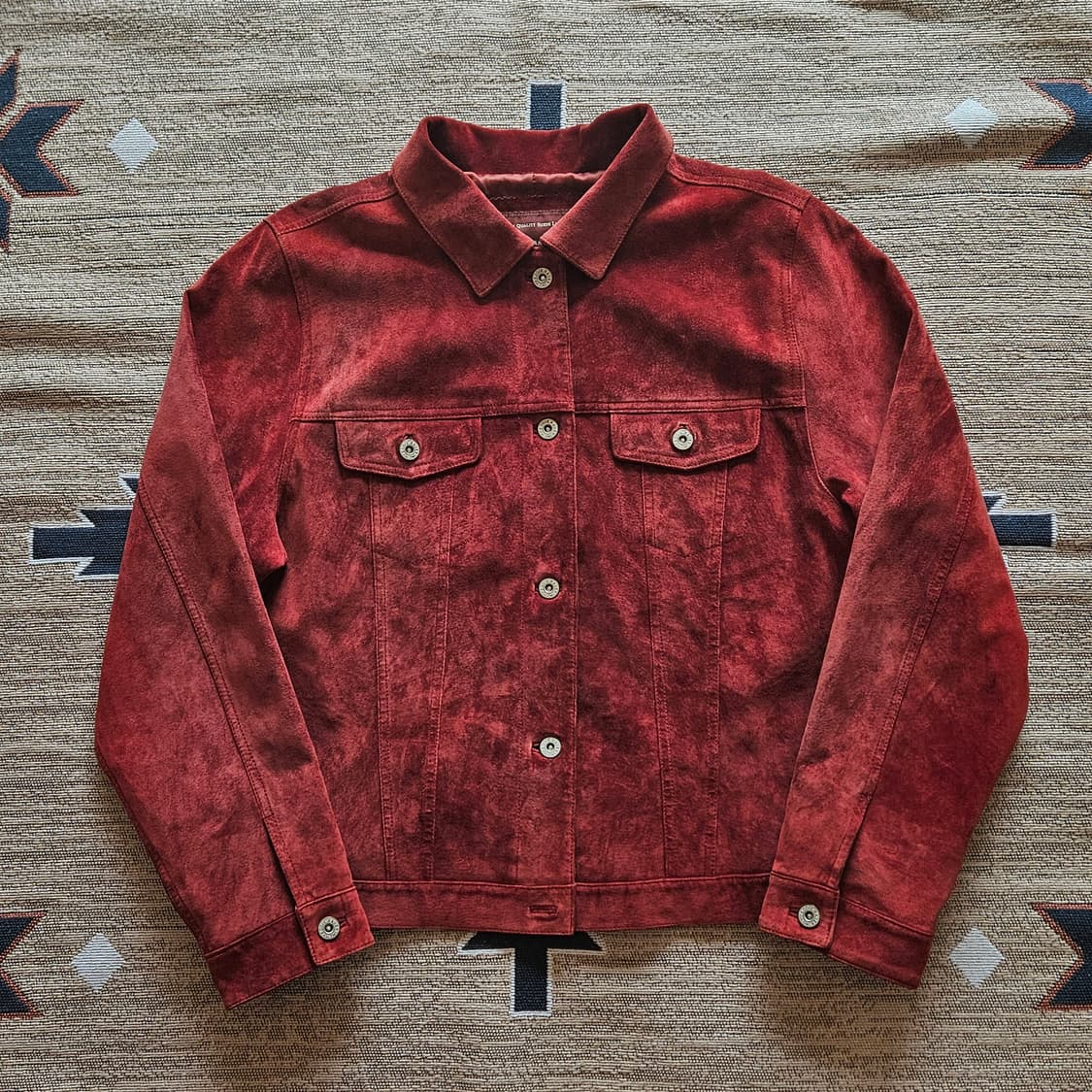 에디바우어 시에틀 스웨이드 자켓 상품이미지1