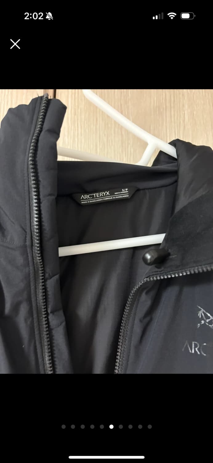 아크테릭스 리프 콜드 2 블랙 (패치2개포함) 상품이미지6