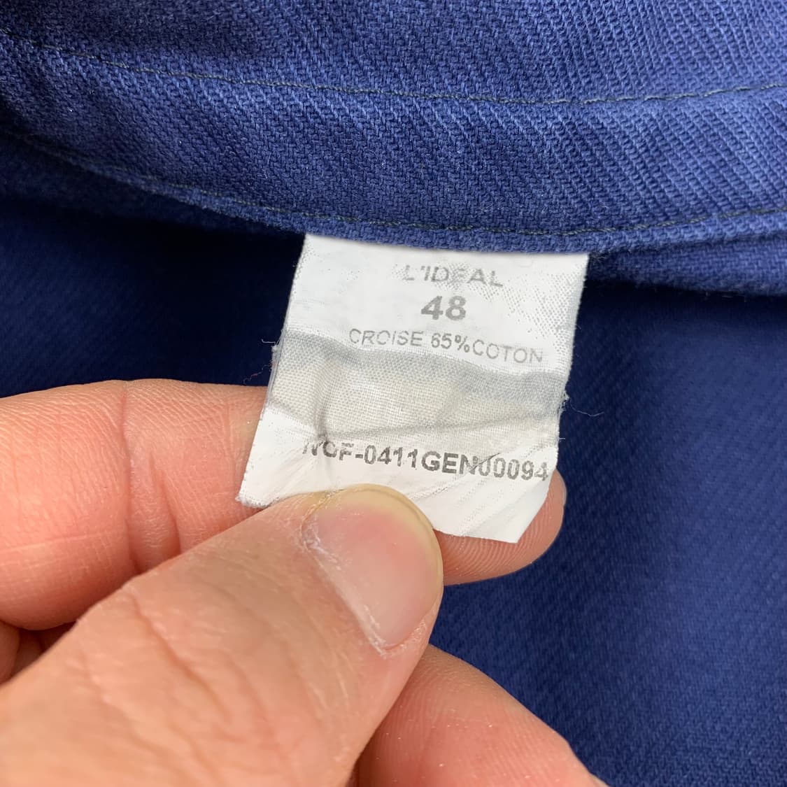 70‘s L‘IDEAL 프렌치 워크 자켓 상품이미지6