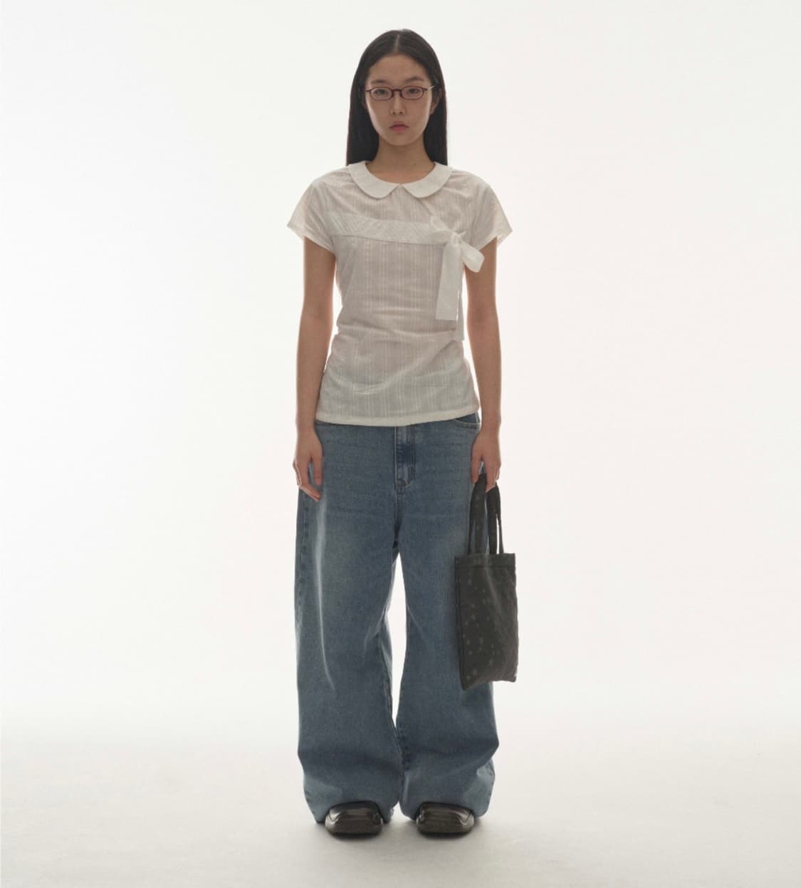 W STITCH DENIM PANTS BLUE 상품이미지2
