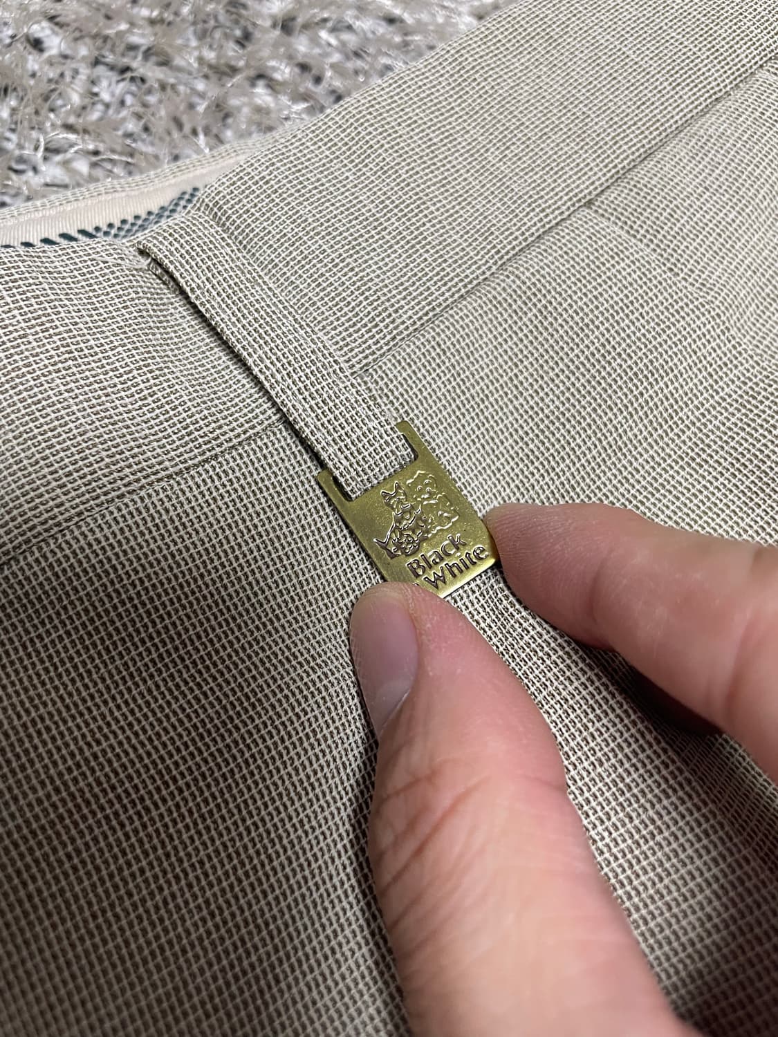 블랙엔화이트 일제 슬랙스 사이즈 34 상품이미지4