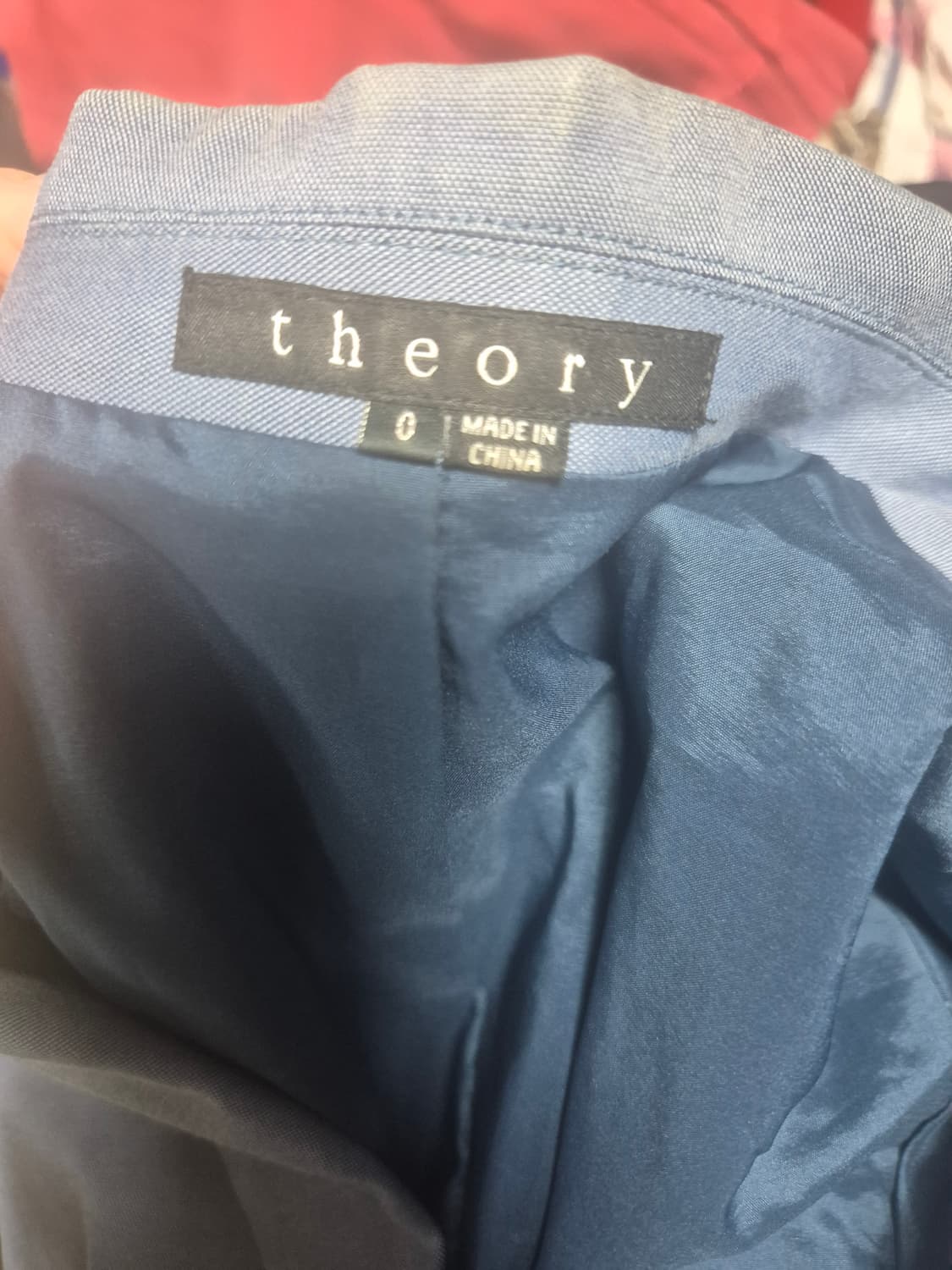 theory 블루톤 여성용 캐주얼 자켓 상품이미지3