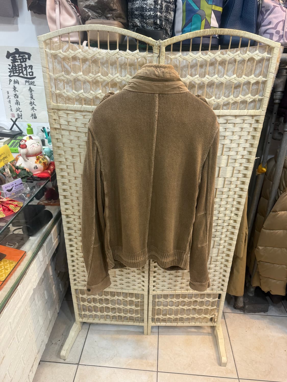 105 정품 폴로랄프로렌 M65 빈티지 니트자켓 팝니다 상품이미지6