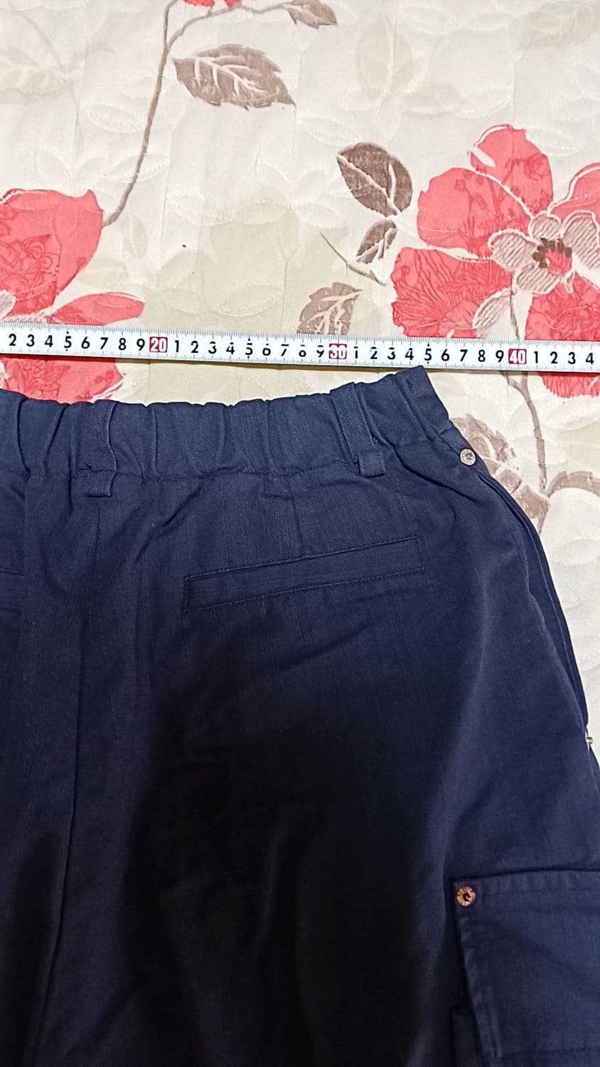 애프터홈파티 미사용 와이드카고팬츠 28인치 기장99 상품이미지8