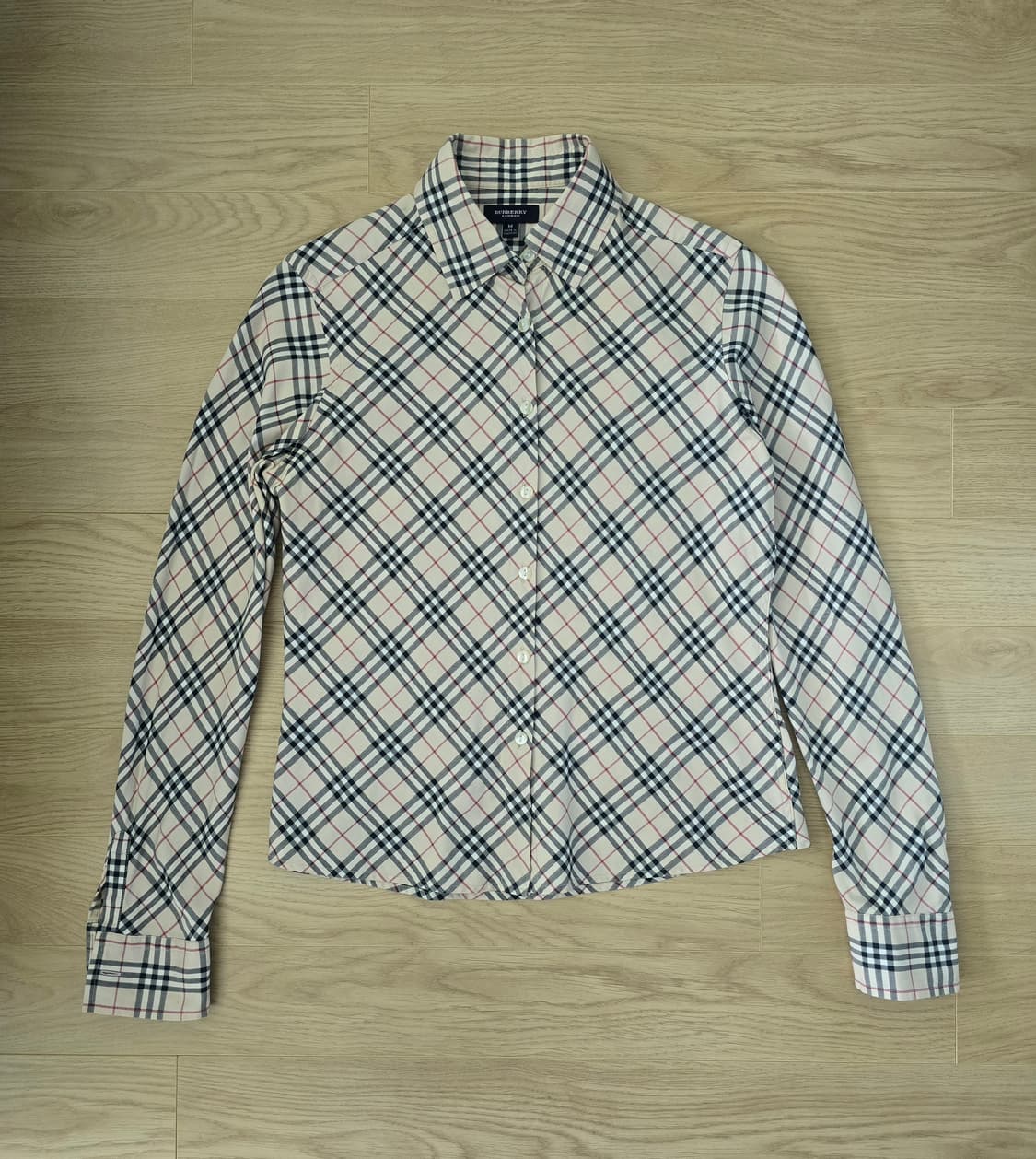 버버리 노바체크 여성 셔츠 M 상품이미지1